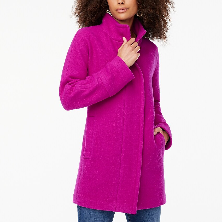 factory: city coat for women, right side, view zoomed