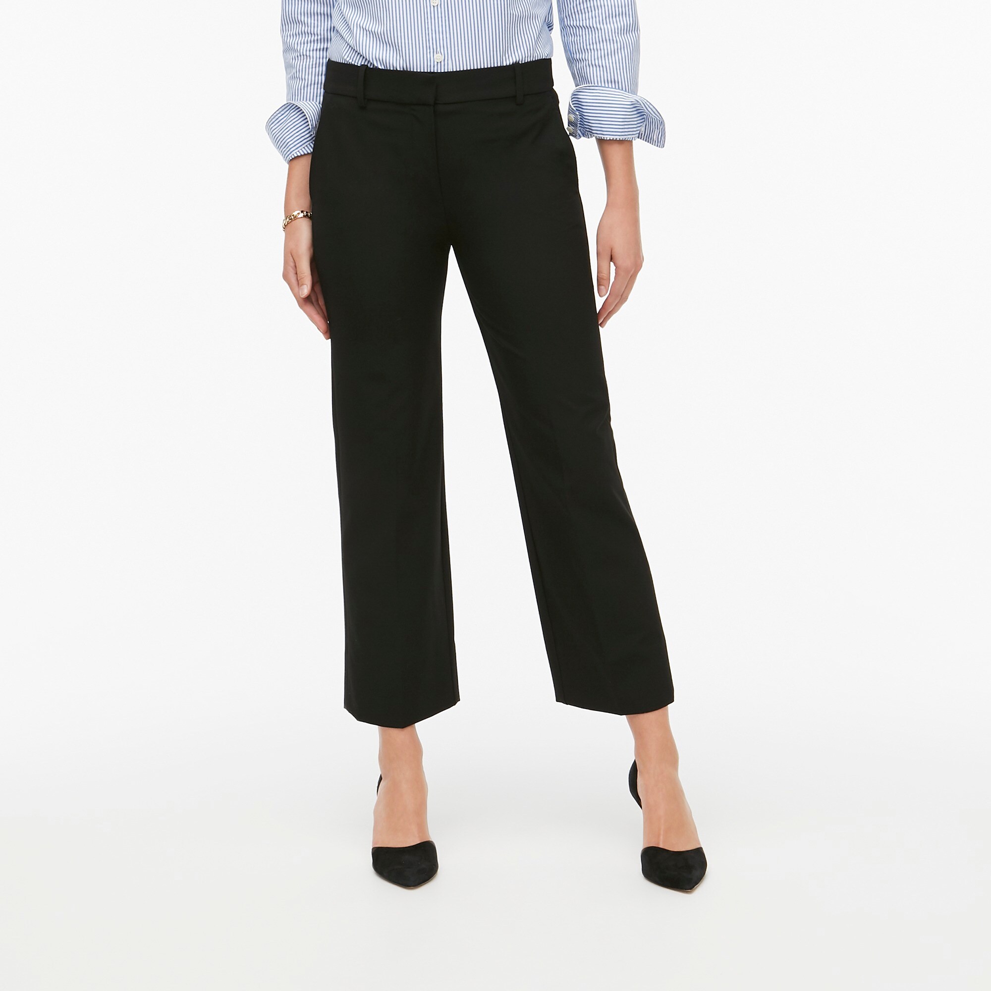 j crew wide leg crop jeans