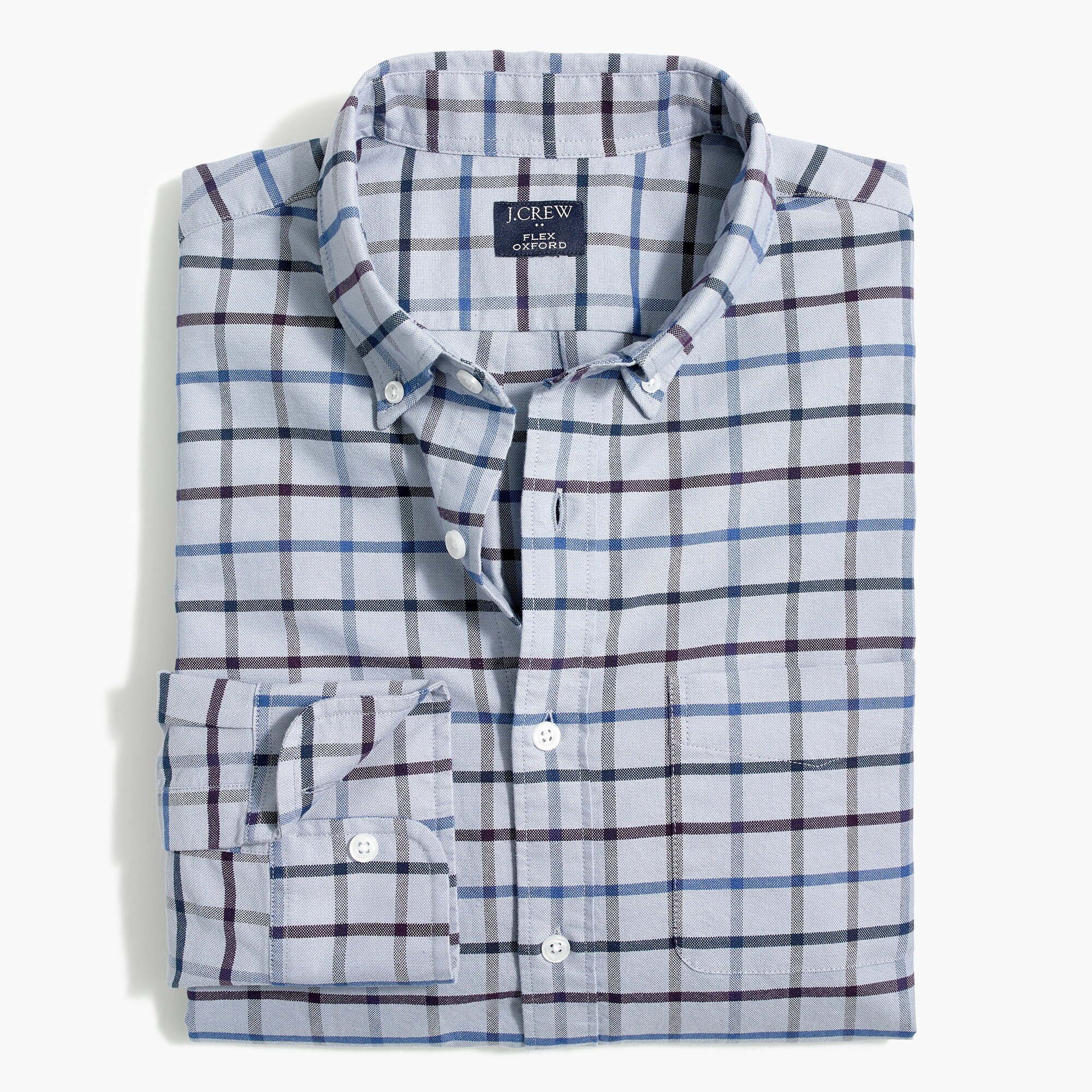 slim flex oxford shirt