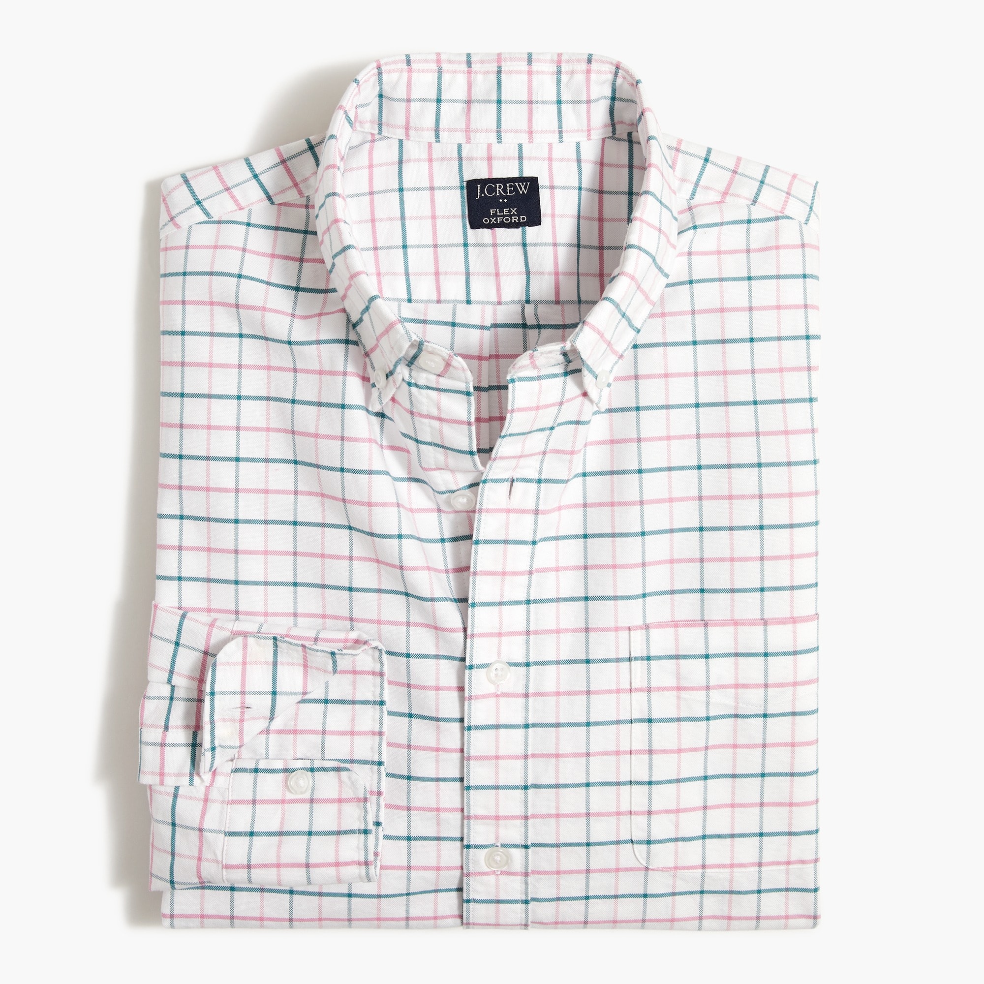 j crew flex oxford shirt