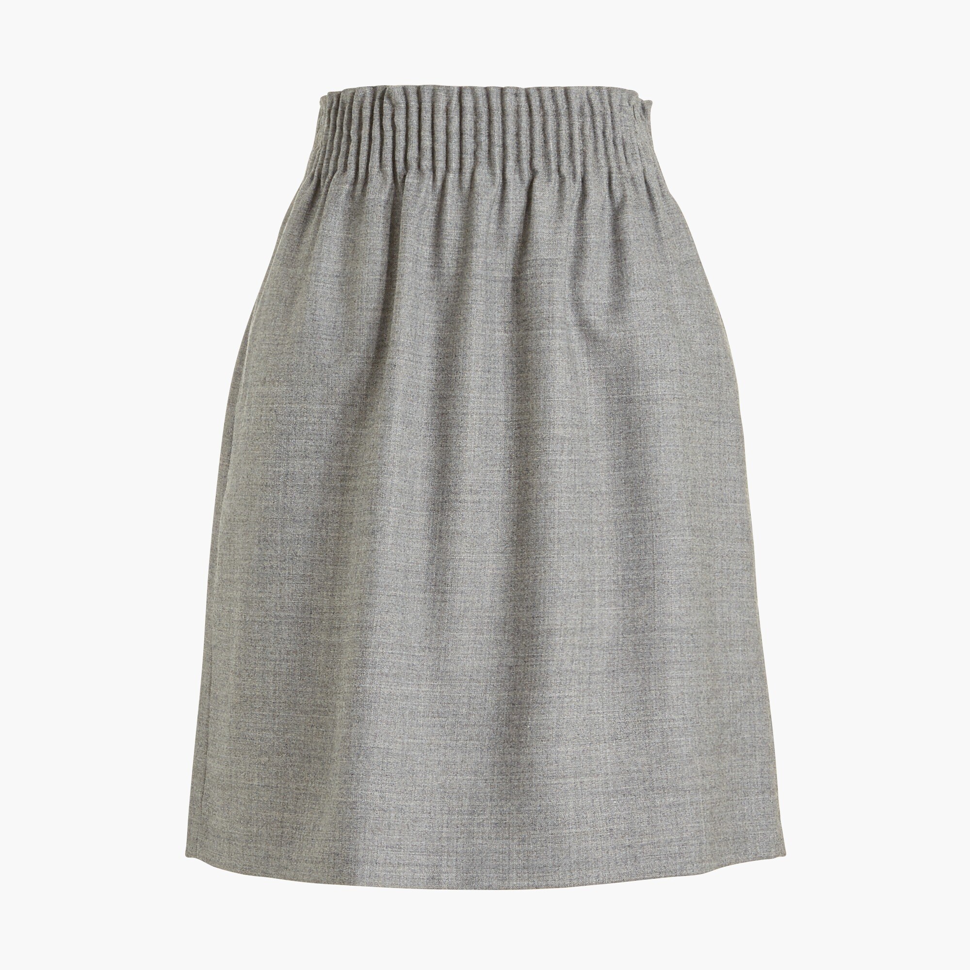 wool-blend sidewalk skirt for women