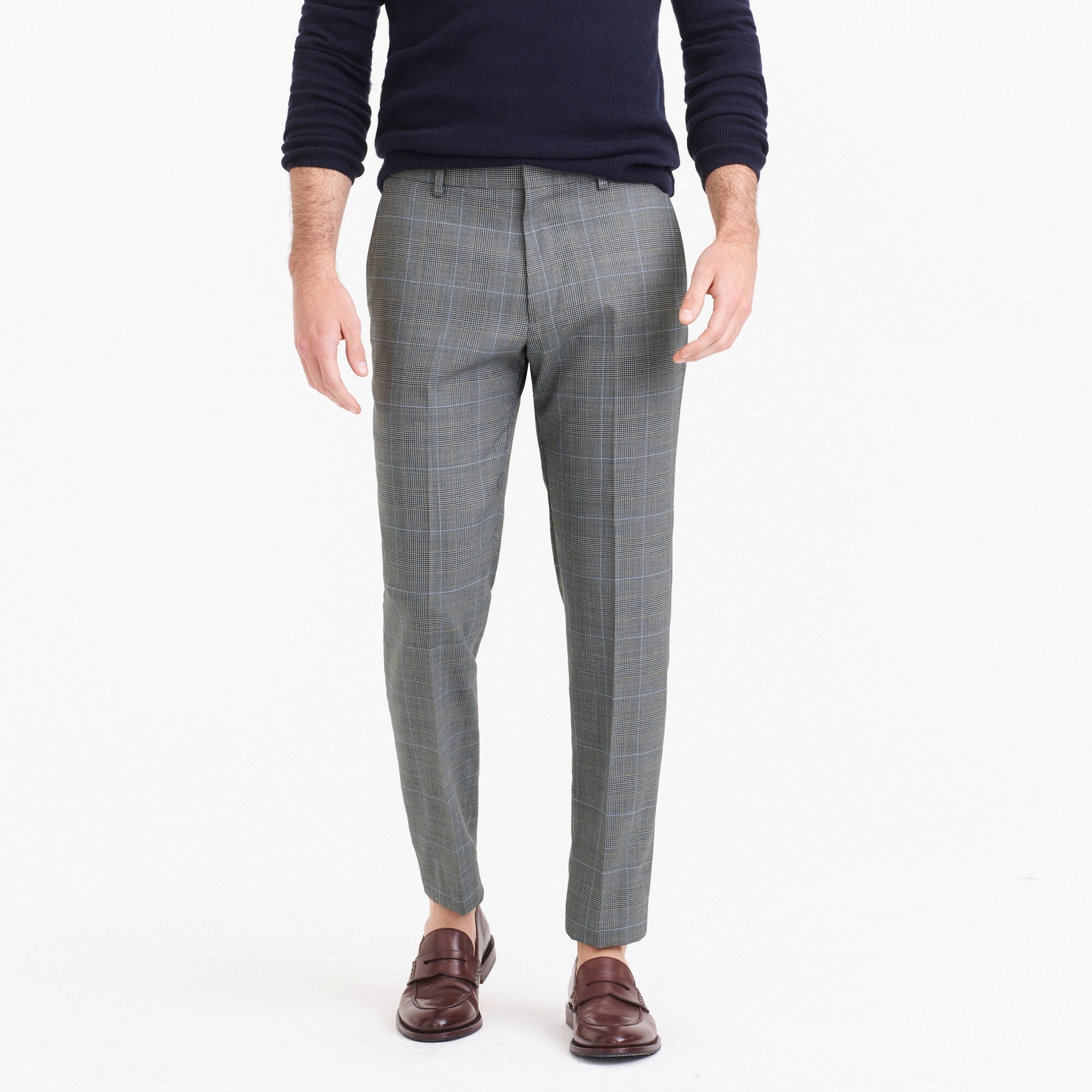 plaid pants j crew