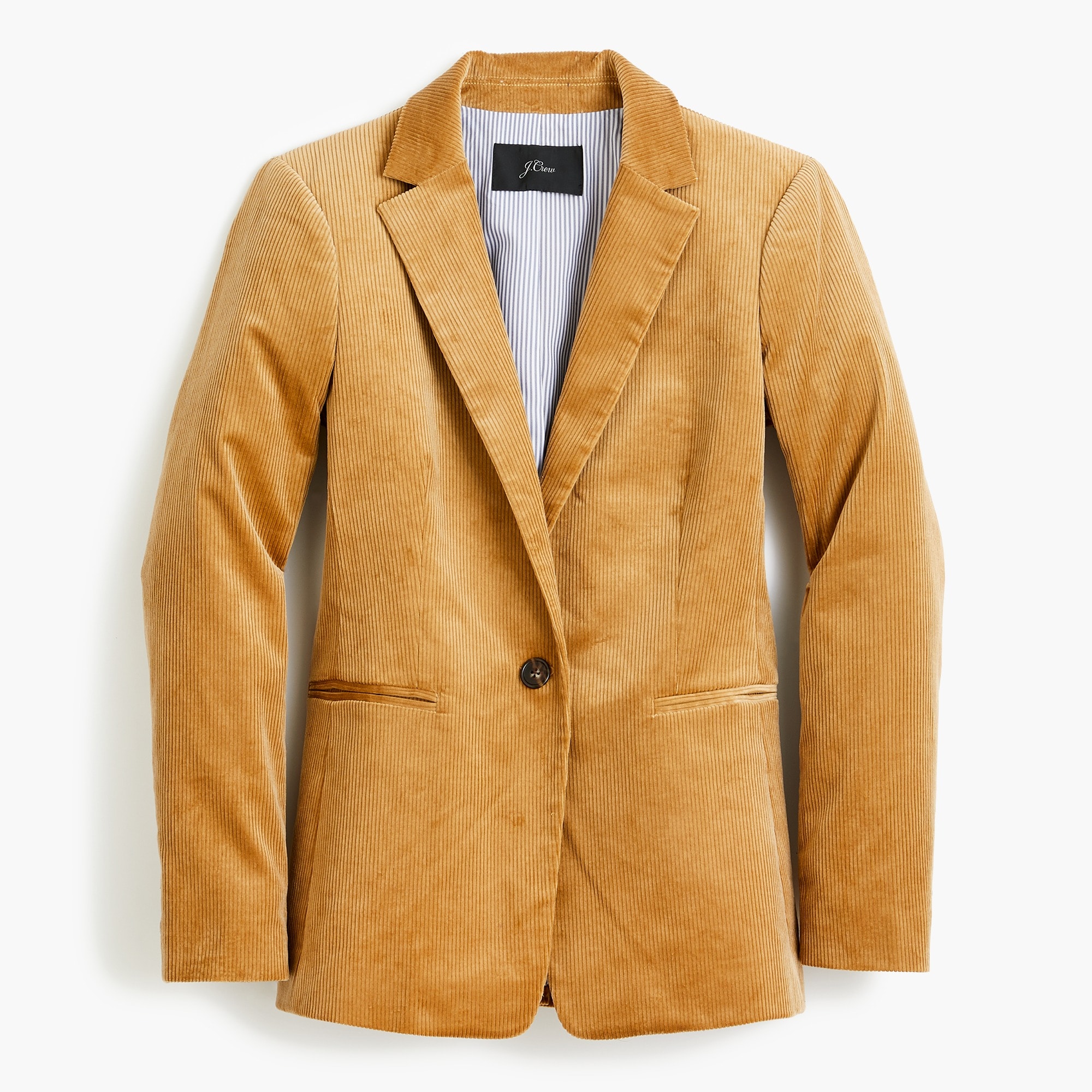 womens orange corduroy jacket