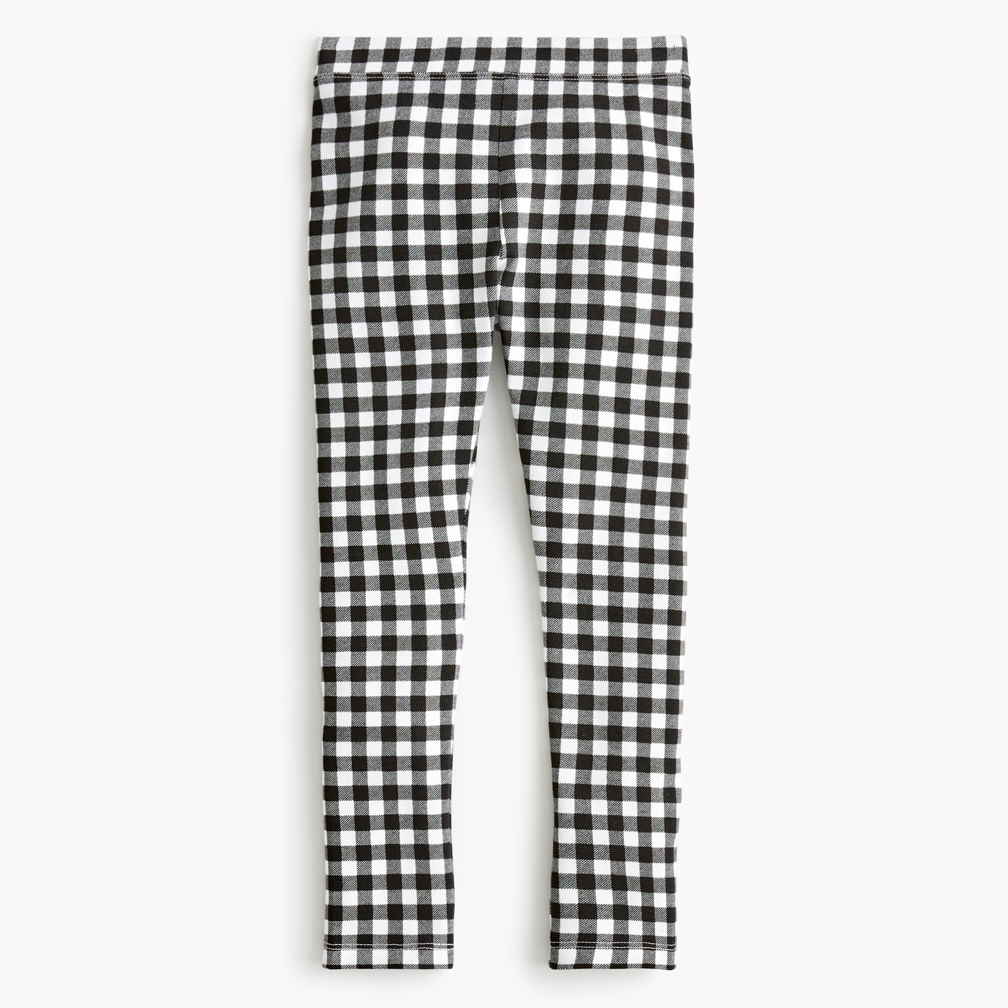 Girls’ everyday leggings in gingham