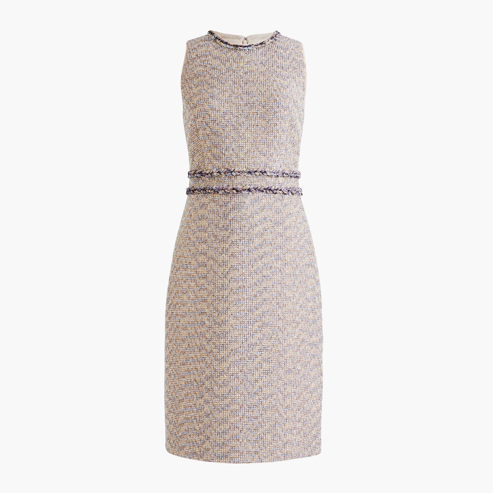 Sheath Dress In Twinkle Tweed For Women | J.Crew
