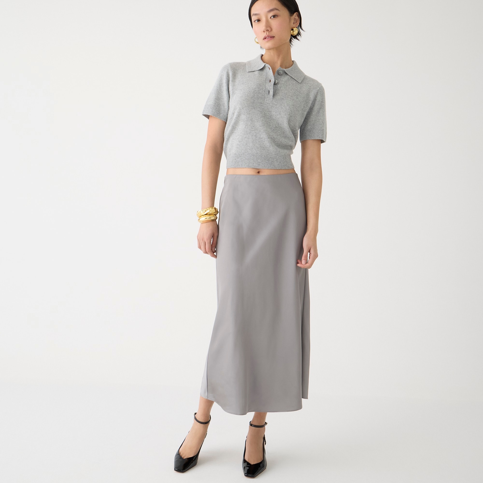 j.crew: gwyneth slip skirt for women