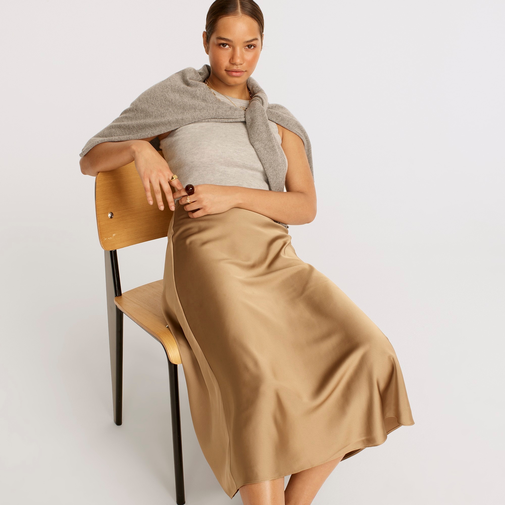Gwyneth slip skirt