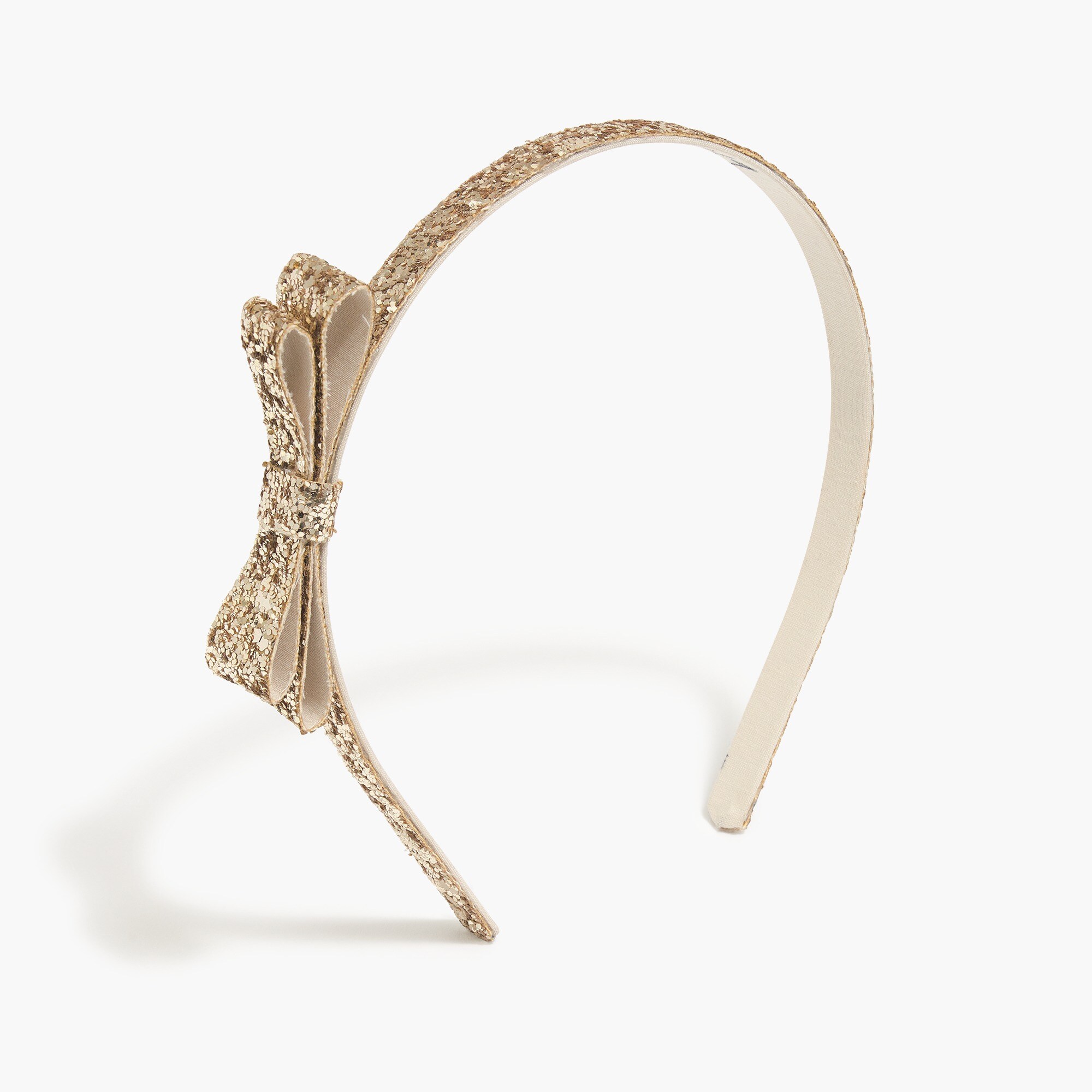 girls' glitter bow headband for girls