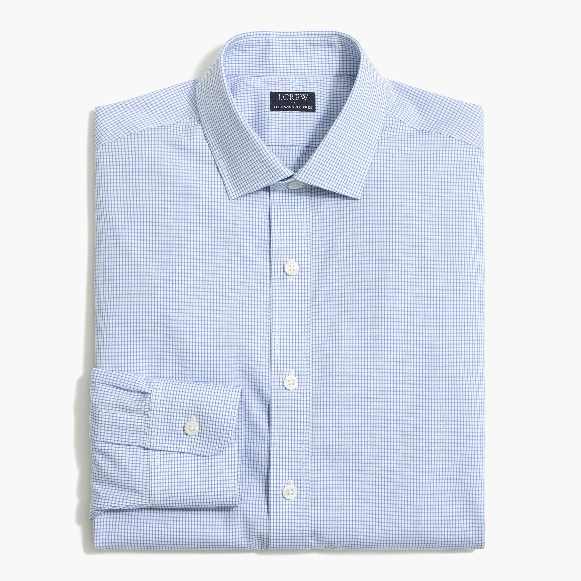 Thompson slim flex wrinkle-free dress shirt