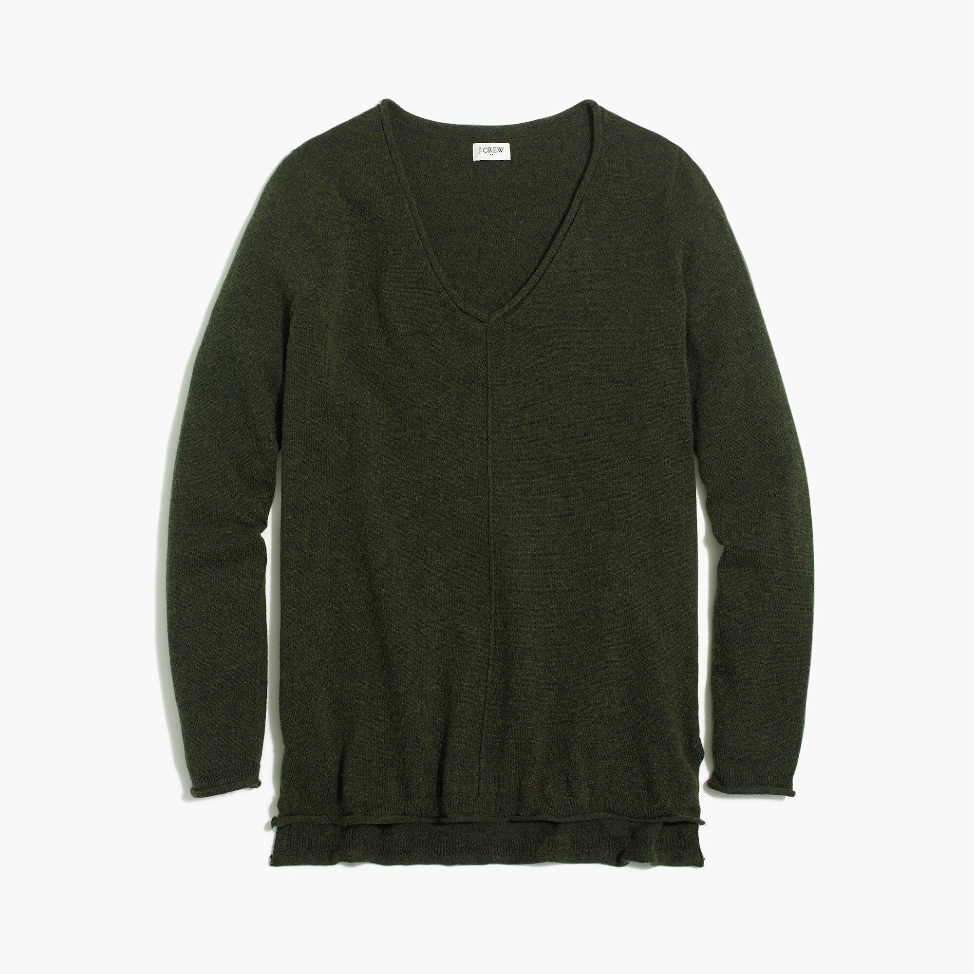 V-neck pullover sweater