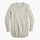 Wool-blend tunic sweater