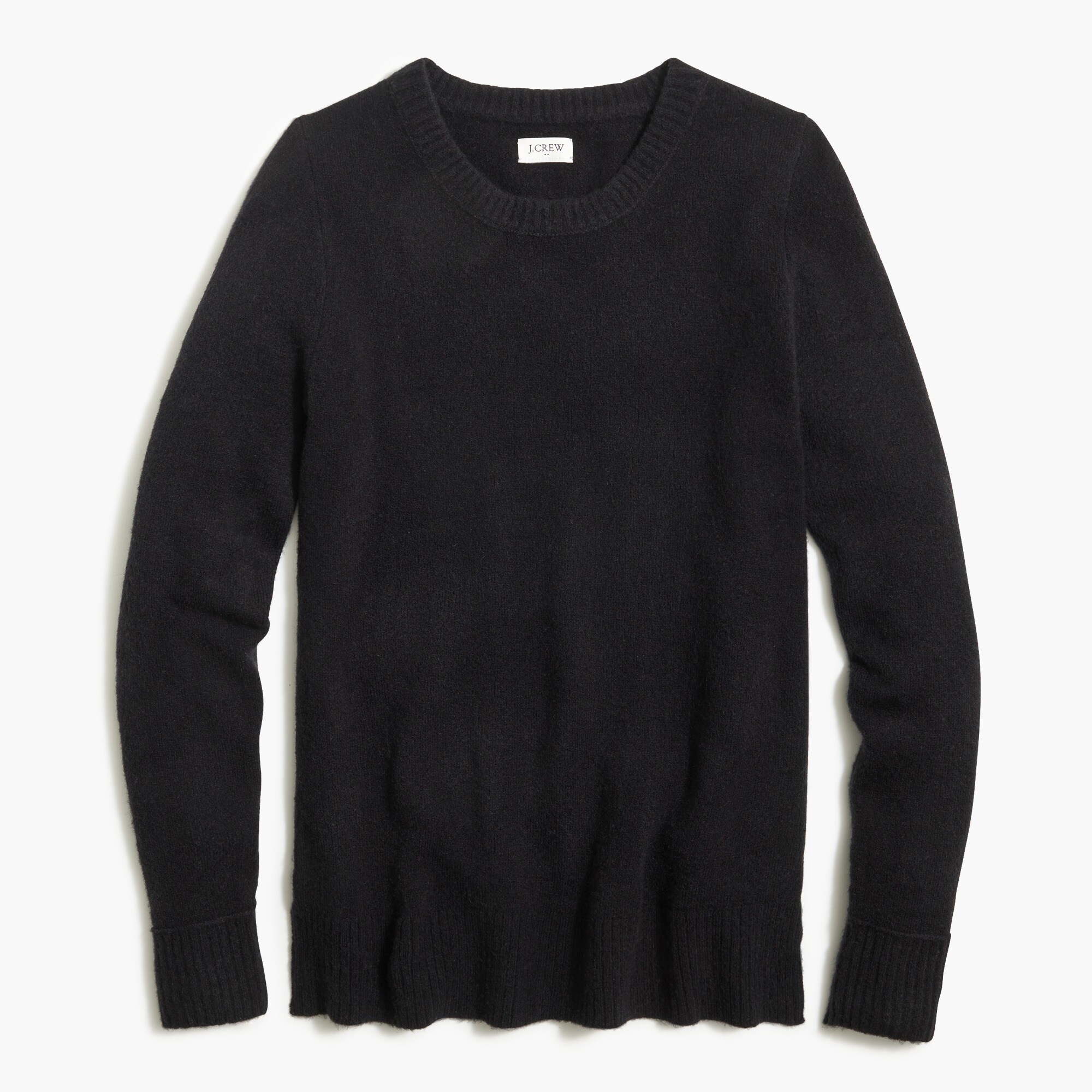 crewneck sweater in extra-soft yarn for women