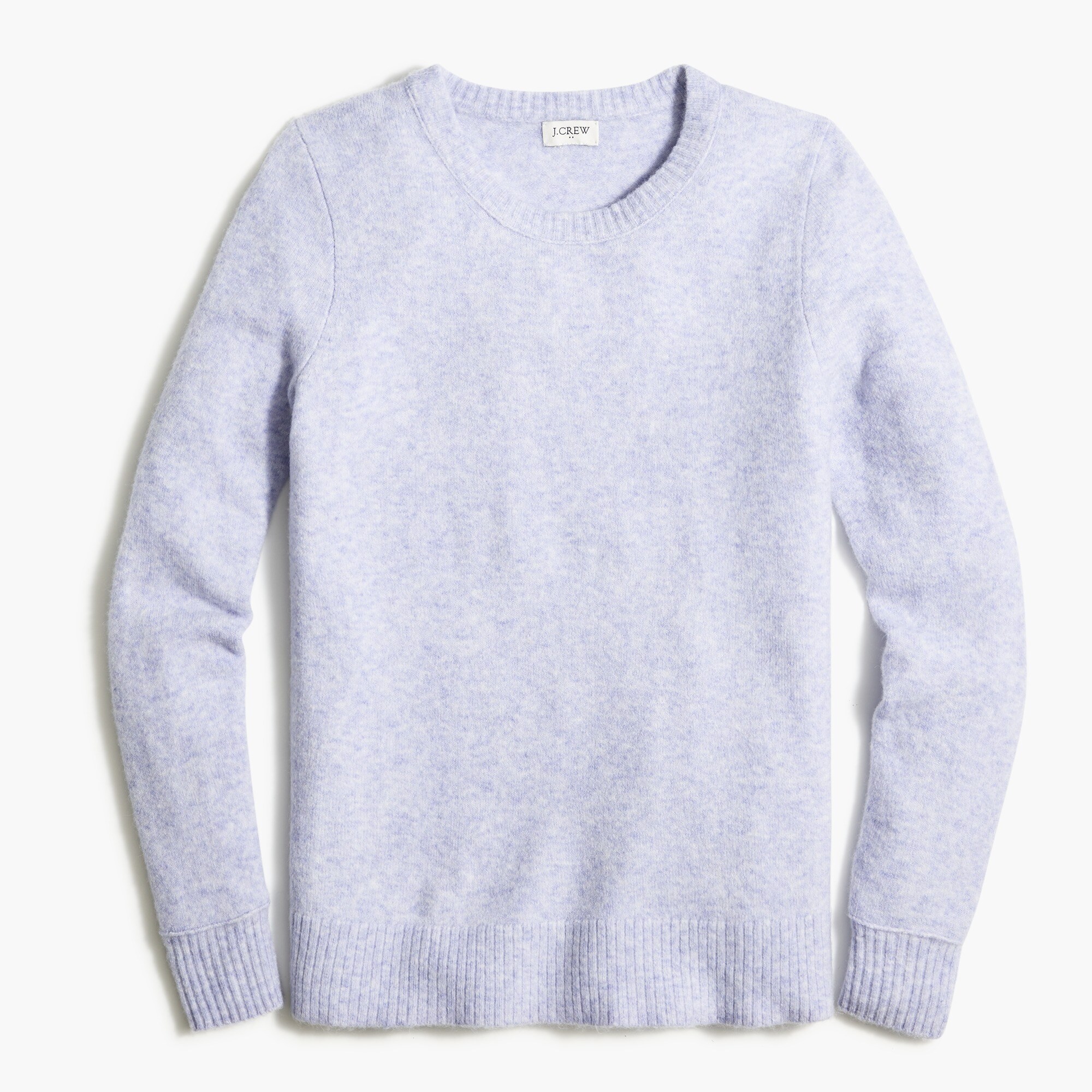 Crewneck sweater in extra-soft yarn