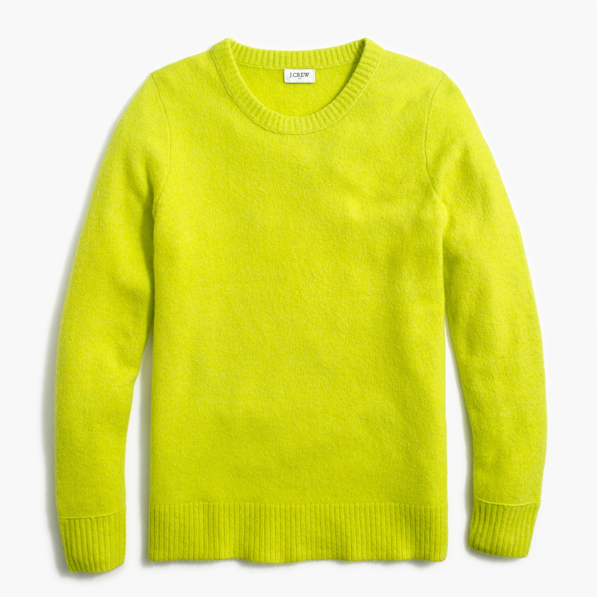 Crewneck sweater in extra-soft yarn