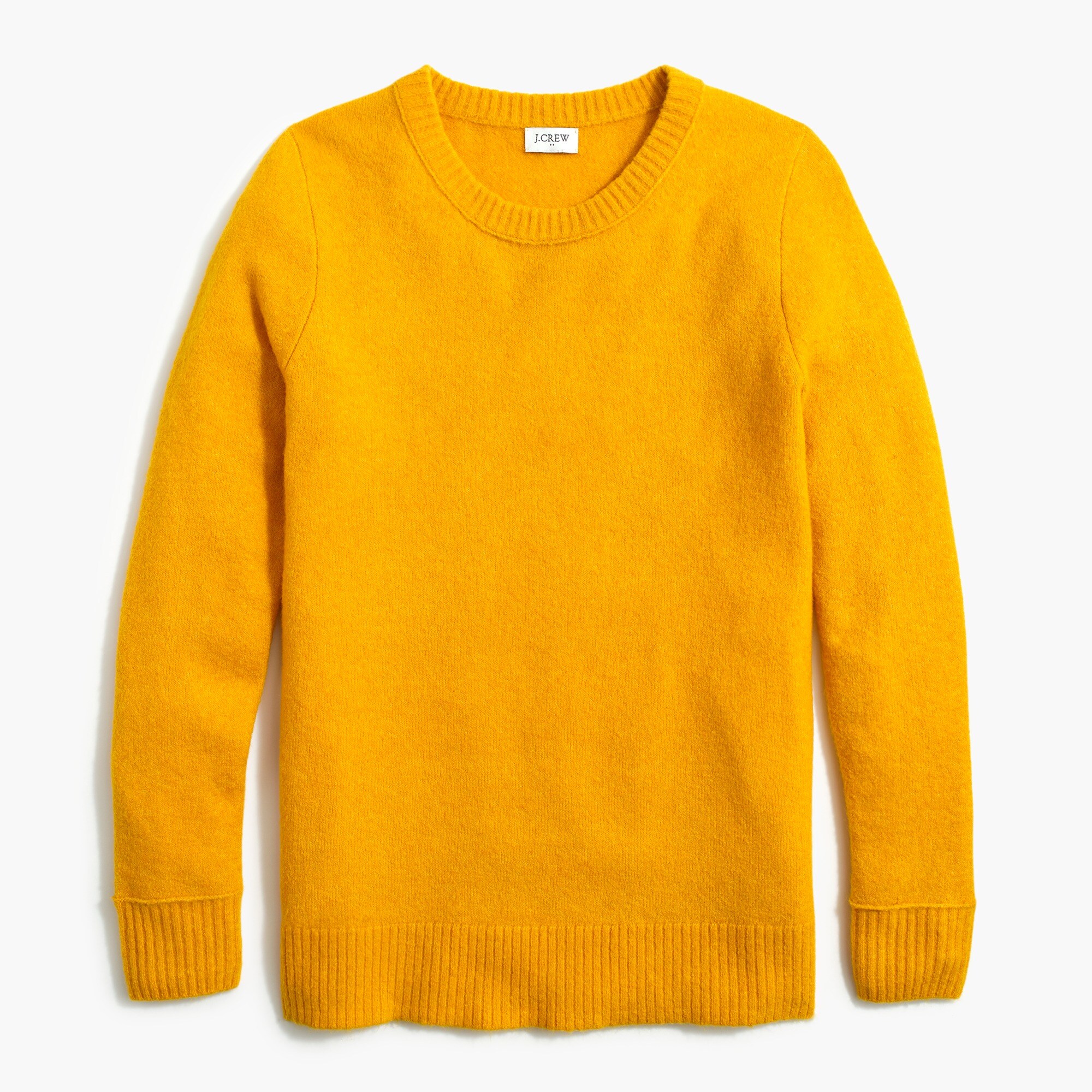 Crewneck sweater in extra-soft yarn