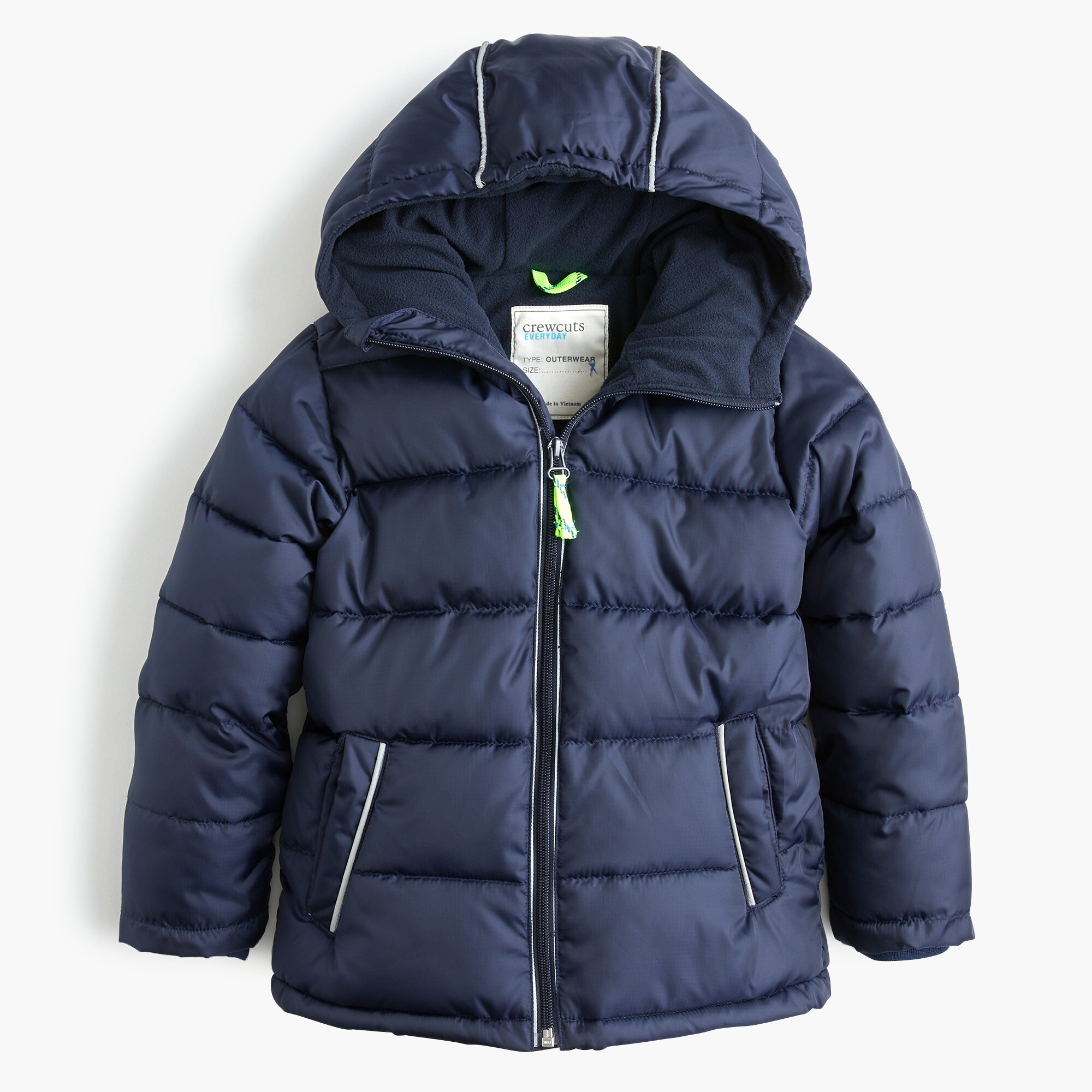 Kids' puffer jacket with eco-friendly PrimaLoft®