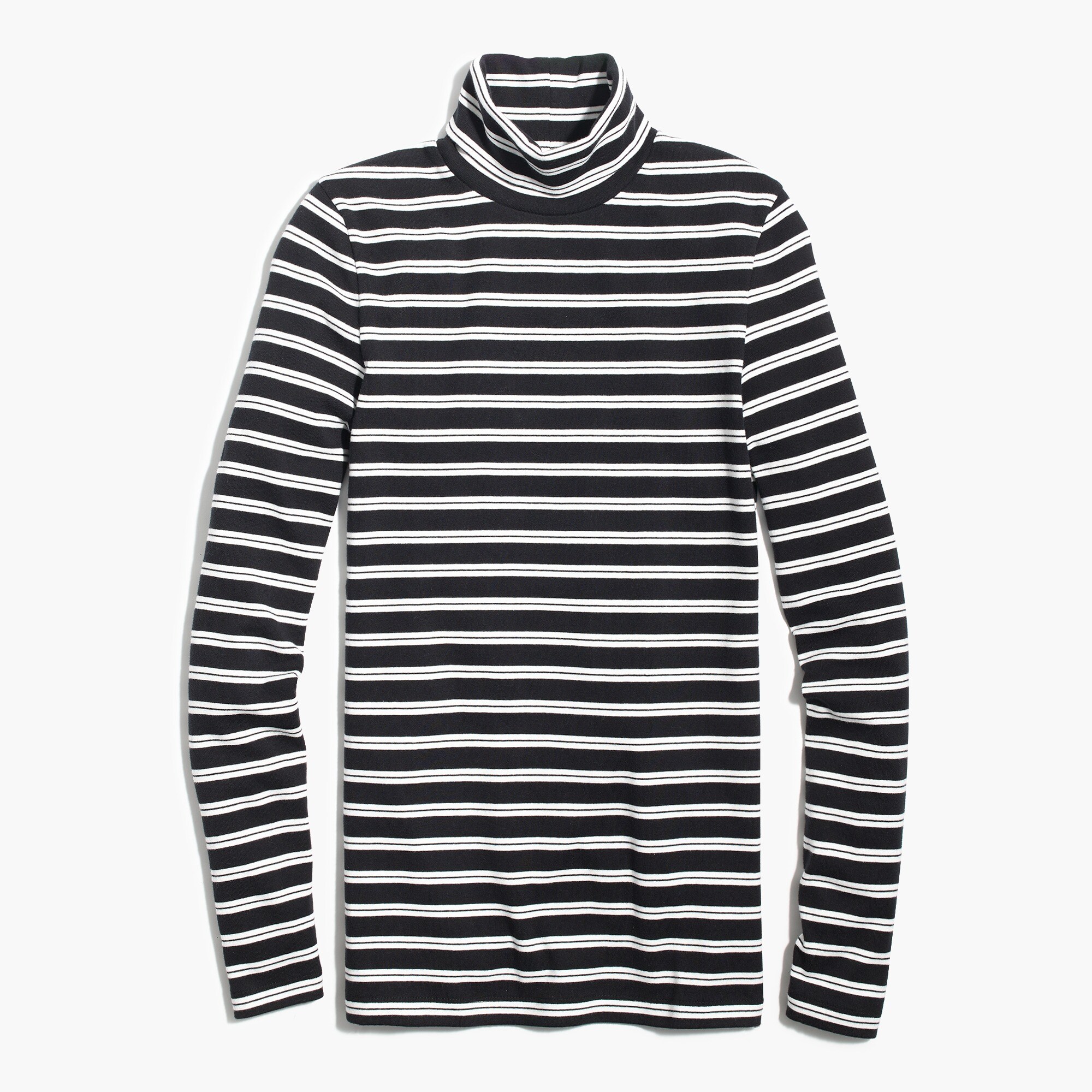 Fine-rib perfect-fit turtleneck
