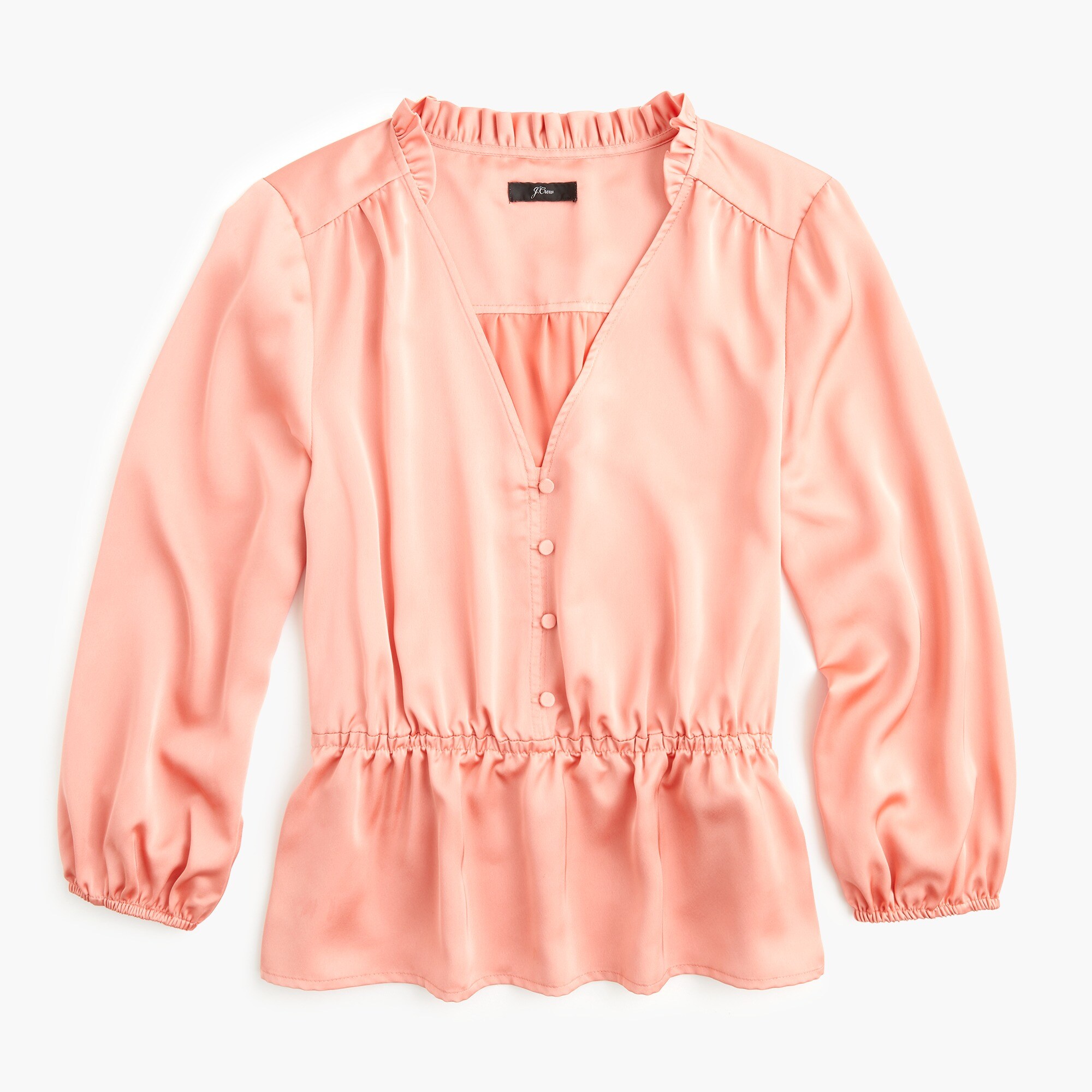 J crew peplum top on sale