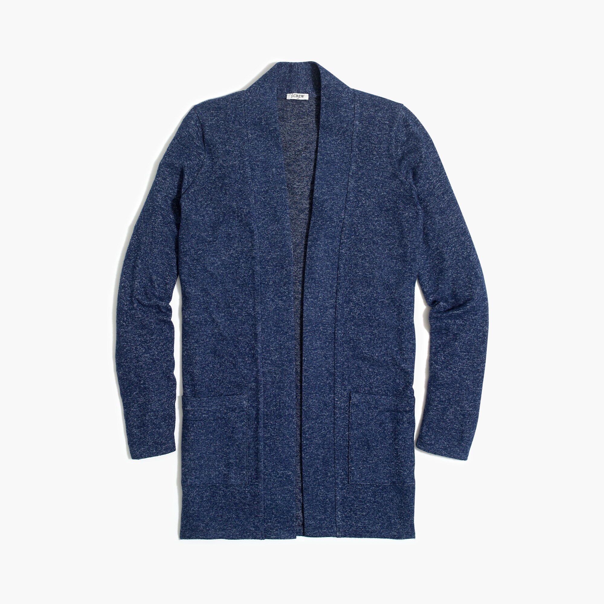 relaxed cardigan with patch pockets for women
