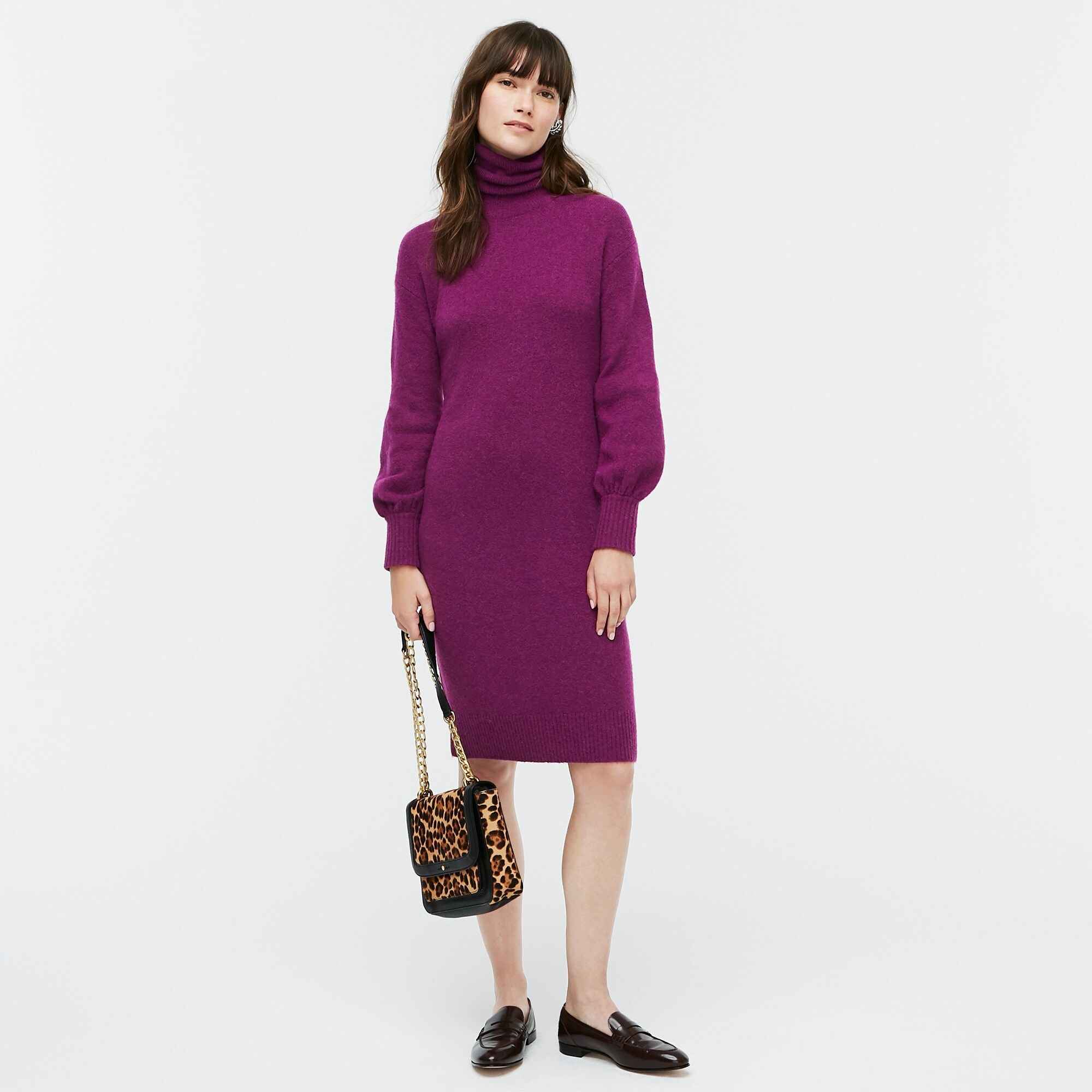 j crew turtleneck dress