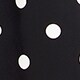 Wide-leg polka dot jumpsuit in satin-backed crepe BLACK IVORY j.crew: wide-leg polka dot jumpsuit in satin-backed crepe for women