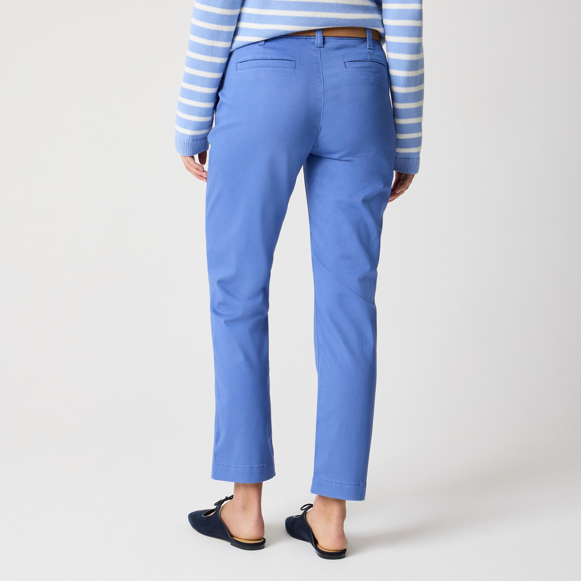 High-rise girlfriend chino pant