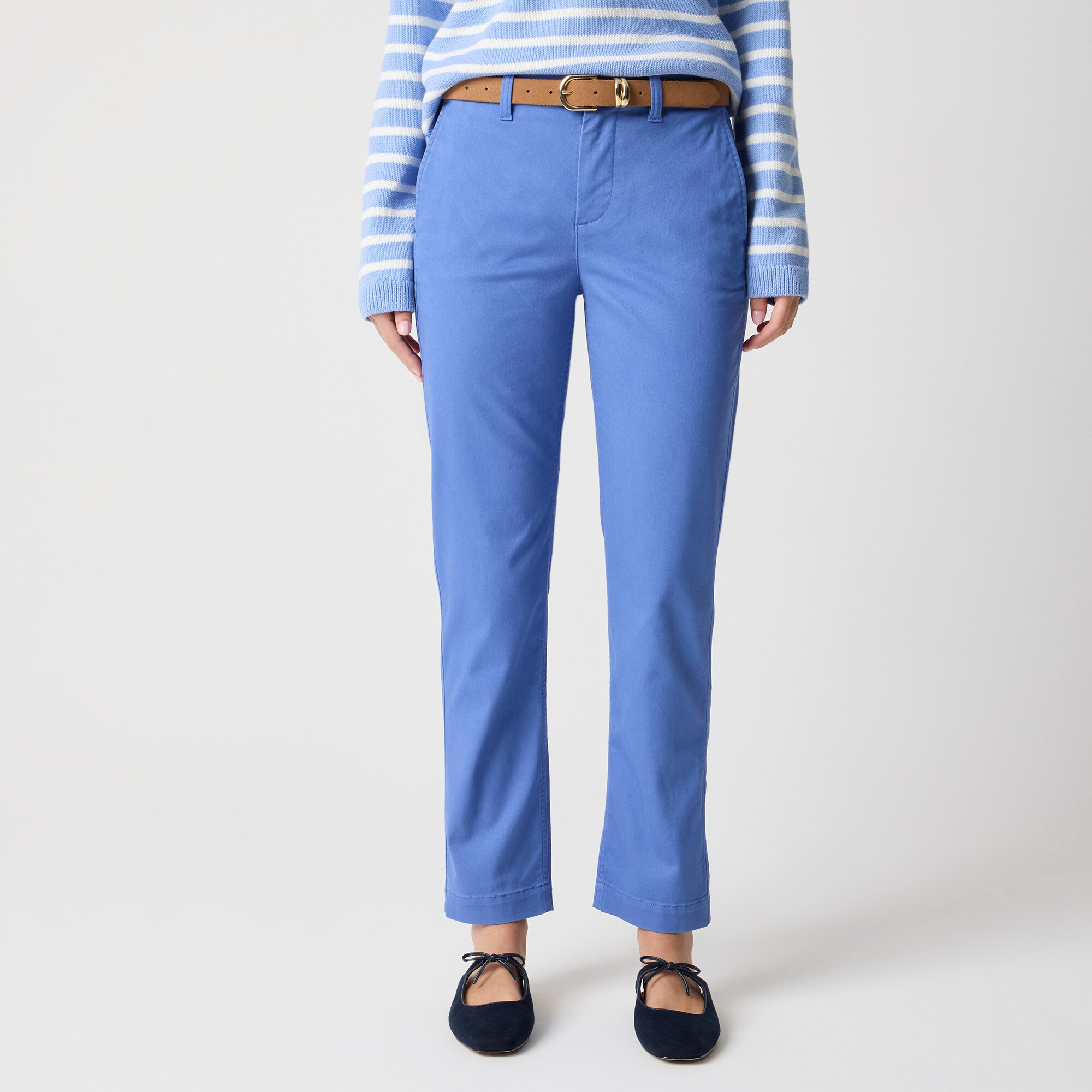 High-rise girlfriend chino pant