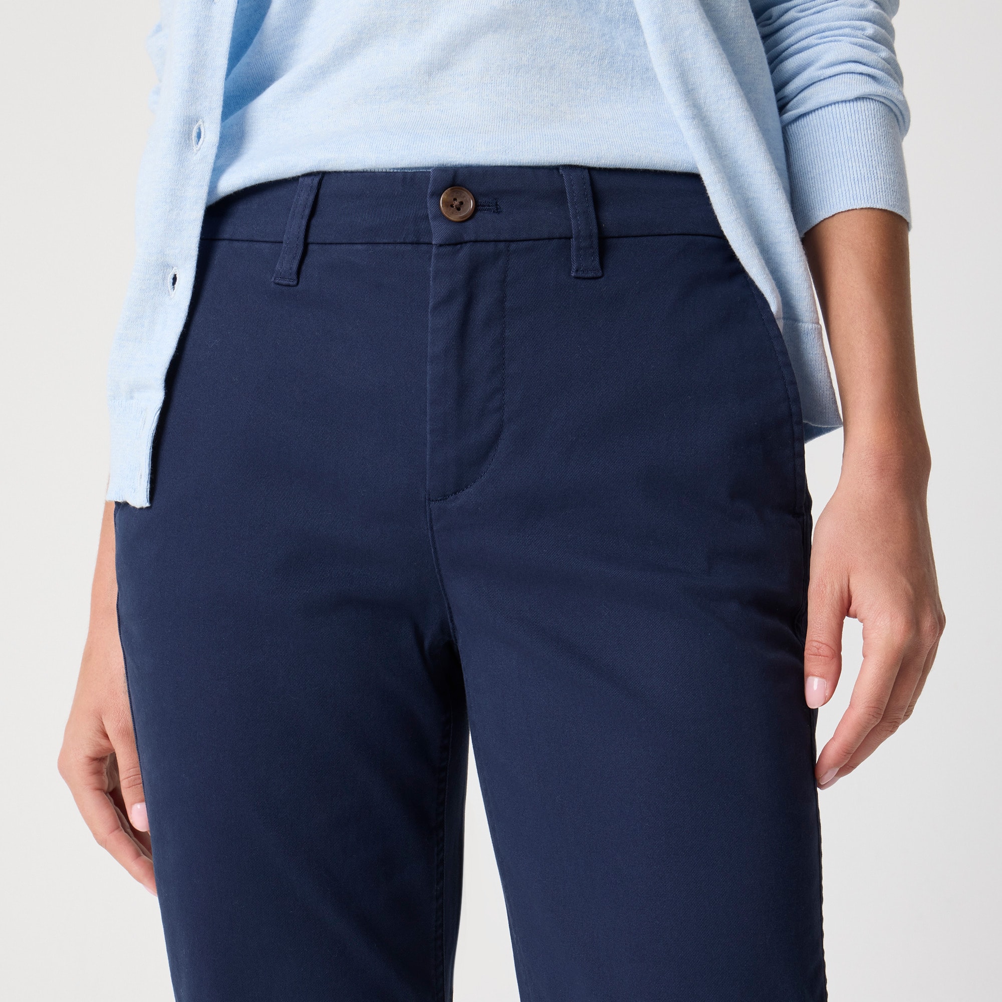 High-rise Girlfriend Chino Pant For Women | Factory