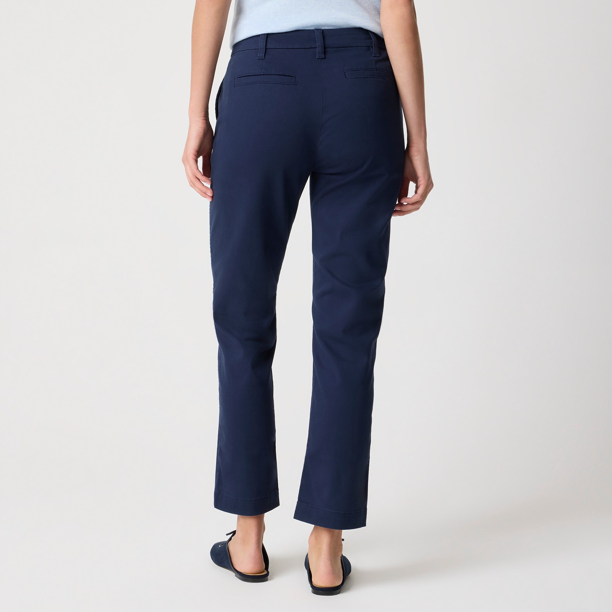 High-rise girlfriend chino pant