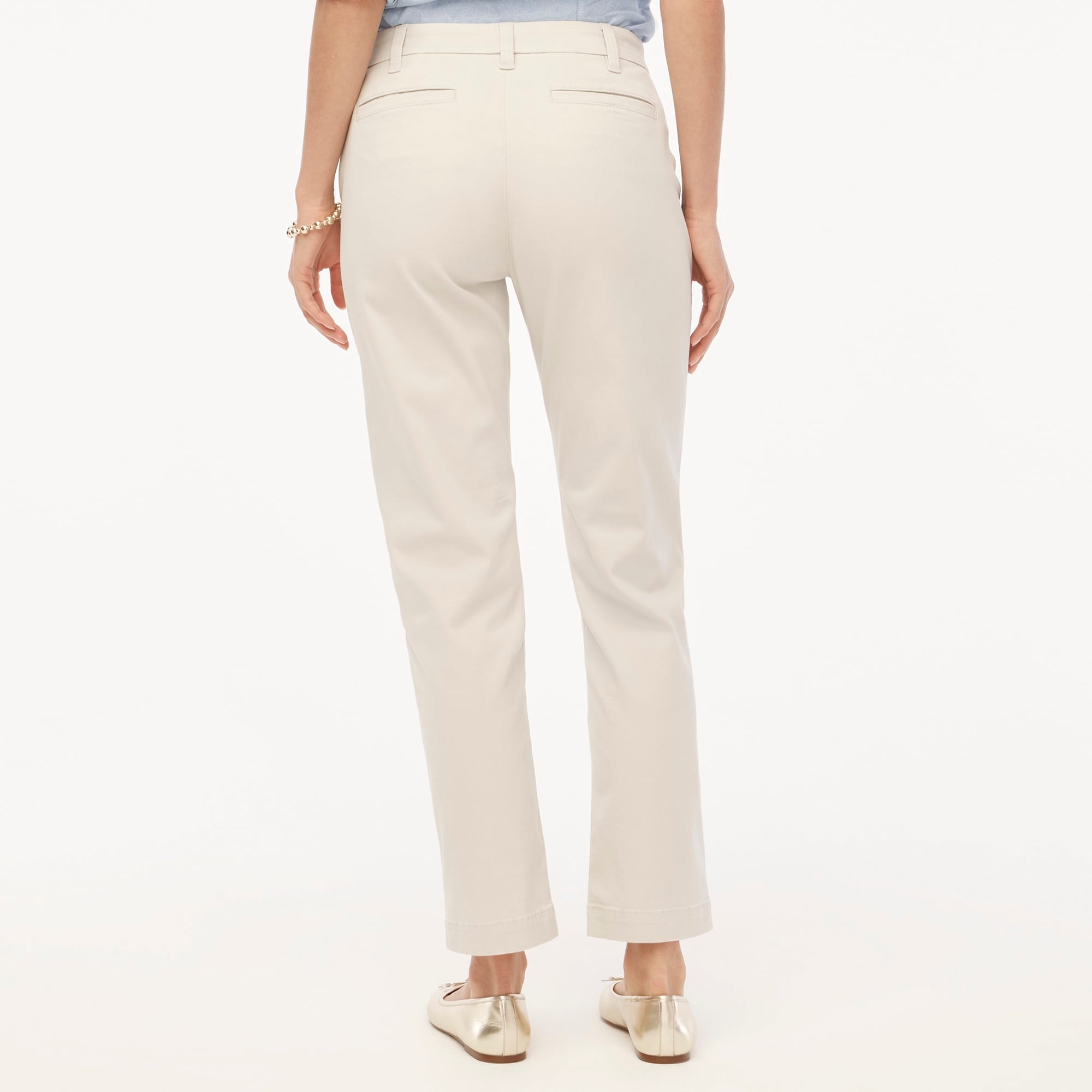High-rise girlfriend chino pant