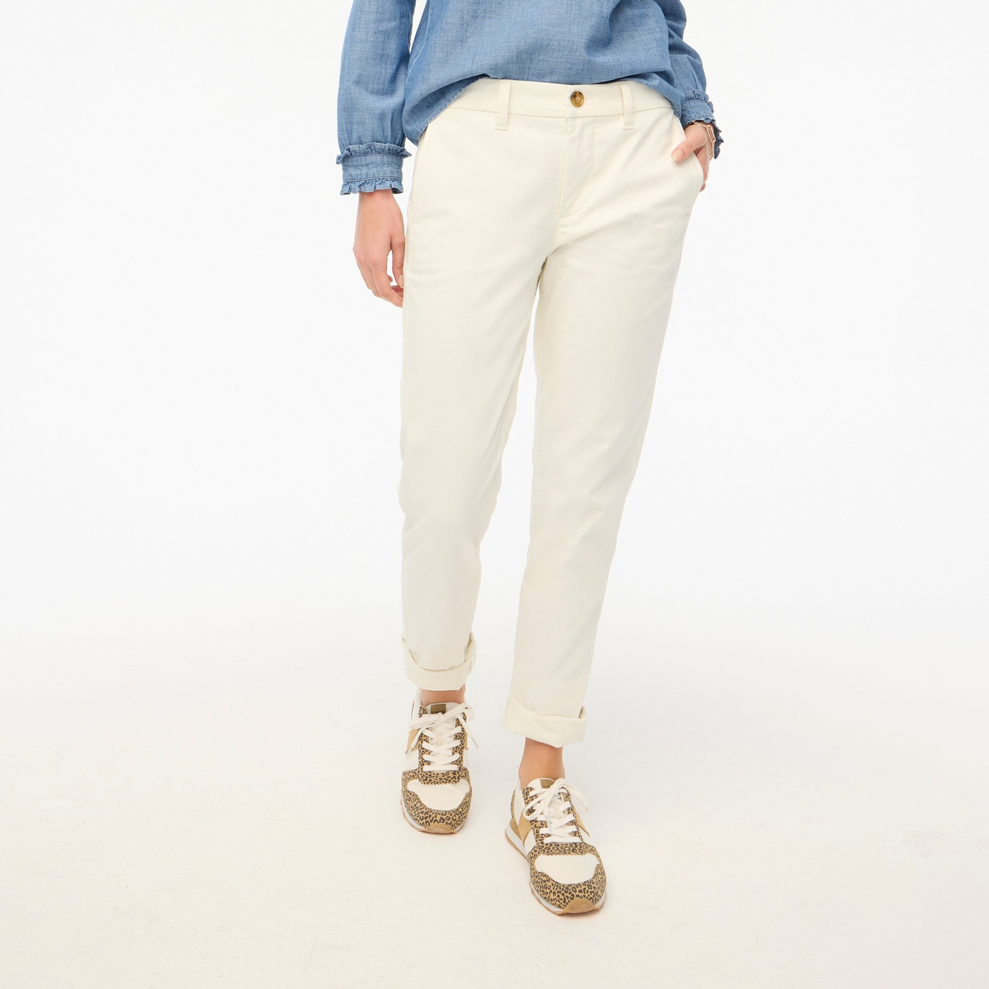 Factory: High-rise Girlfriend Chino Pant For Women