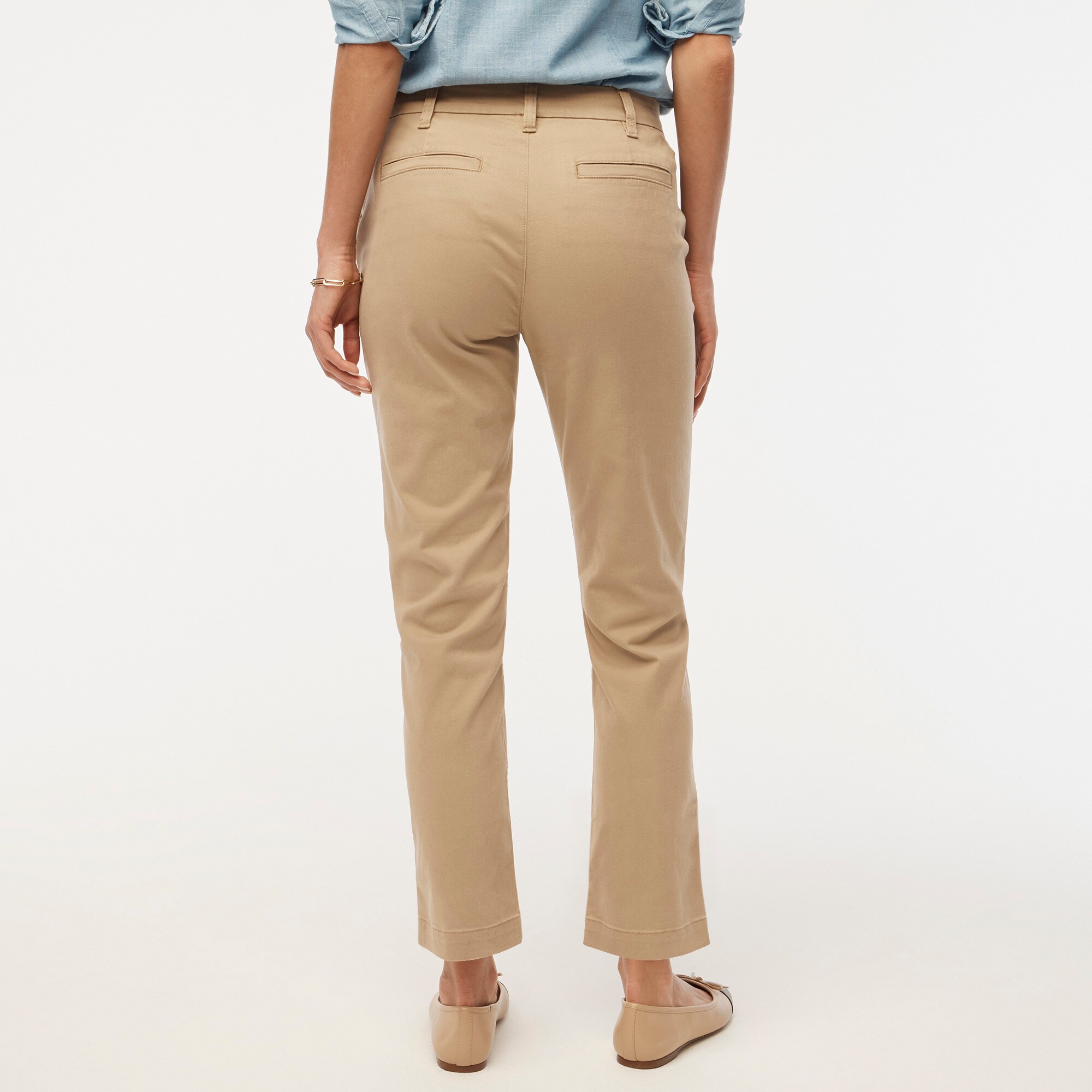 High-rise girlfriend chino pant