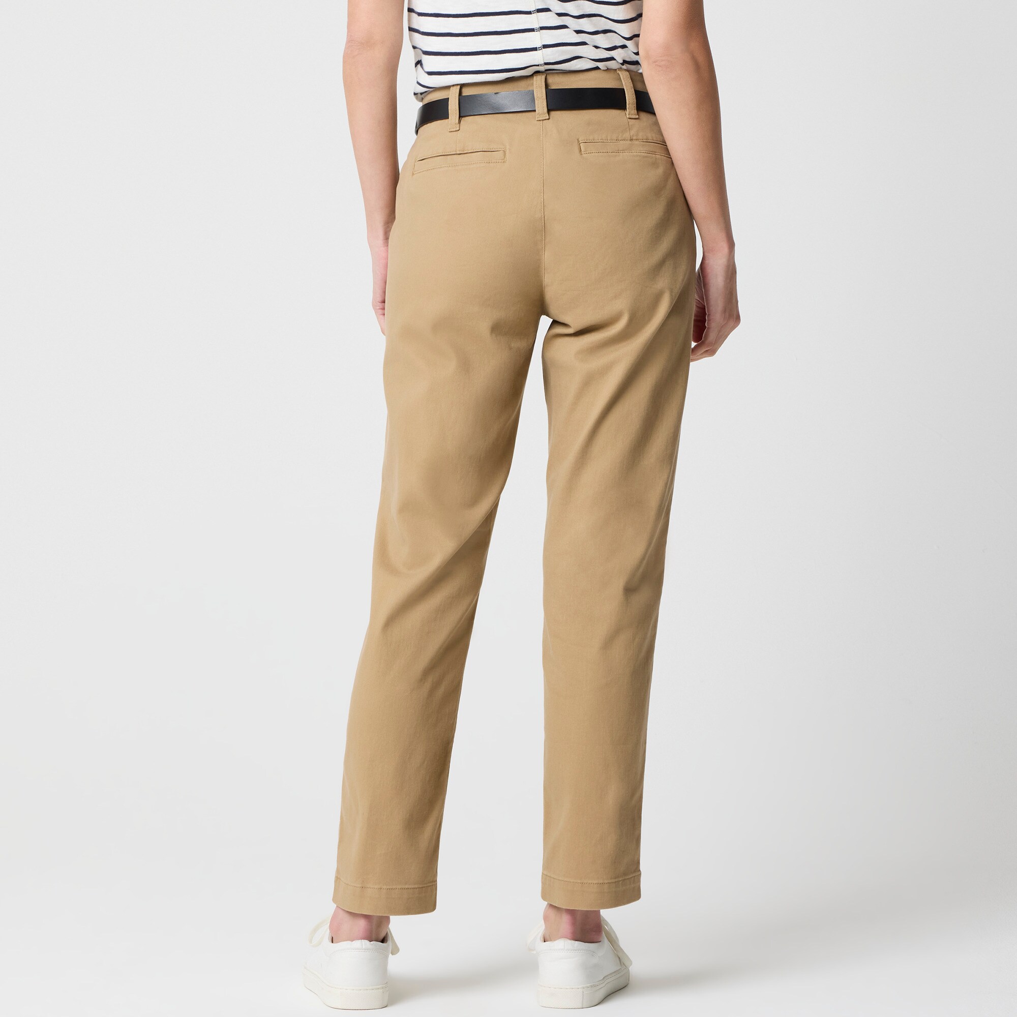 High-rise girlfriend chino pant