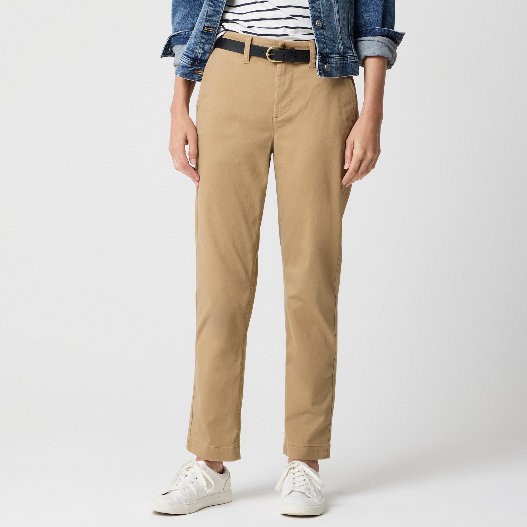  High-rise girlfriend chino pant