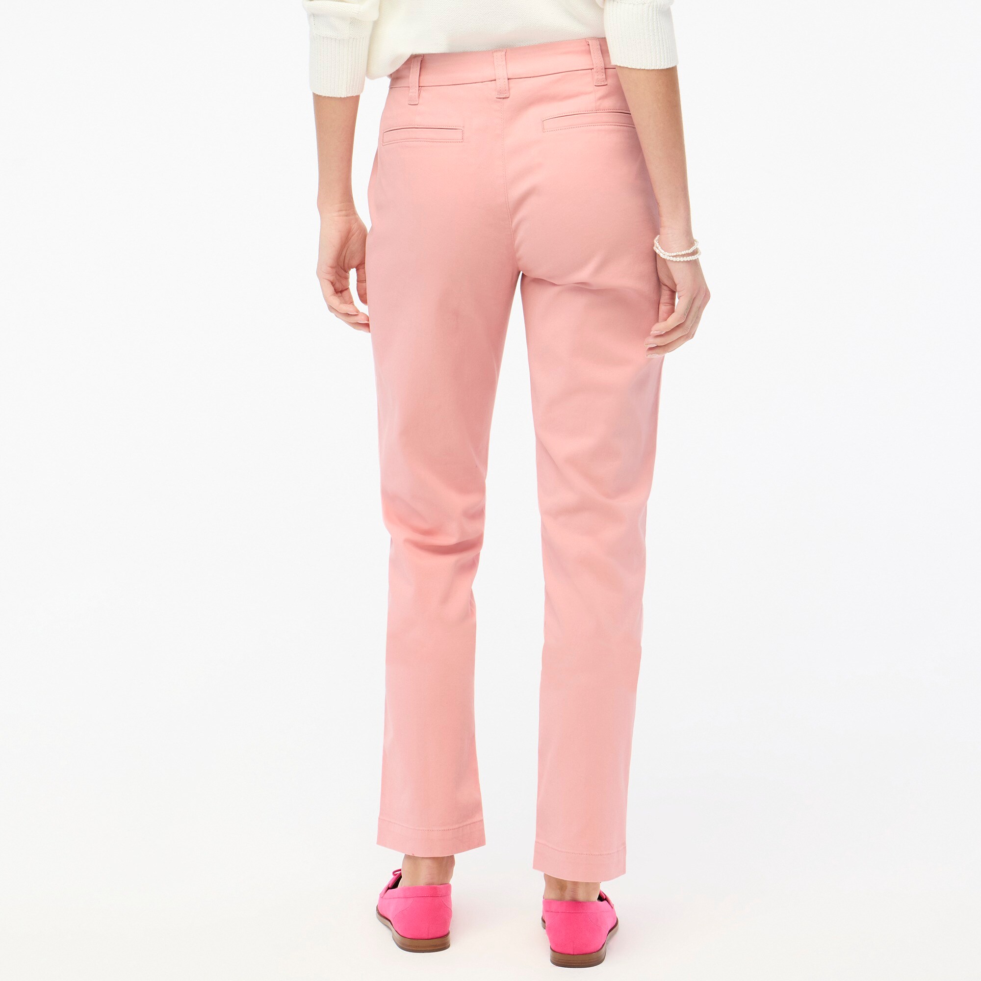 High-rise girlfriend chino pant