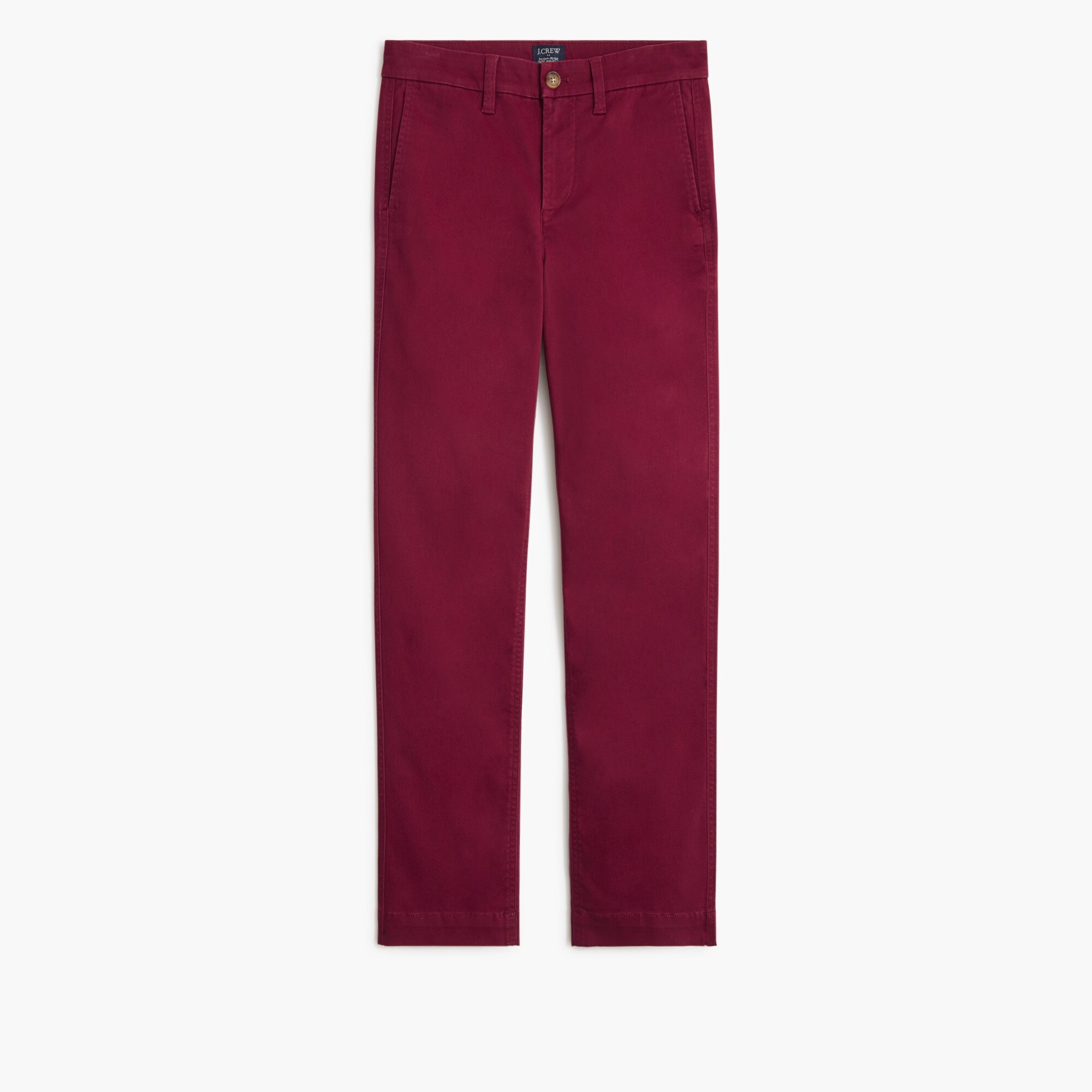 High-rise girlfriend chino pant