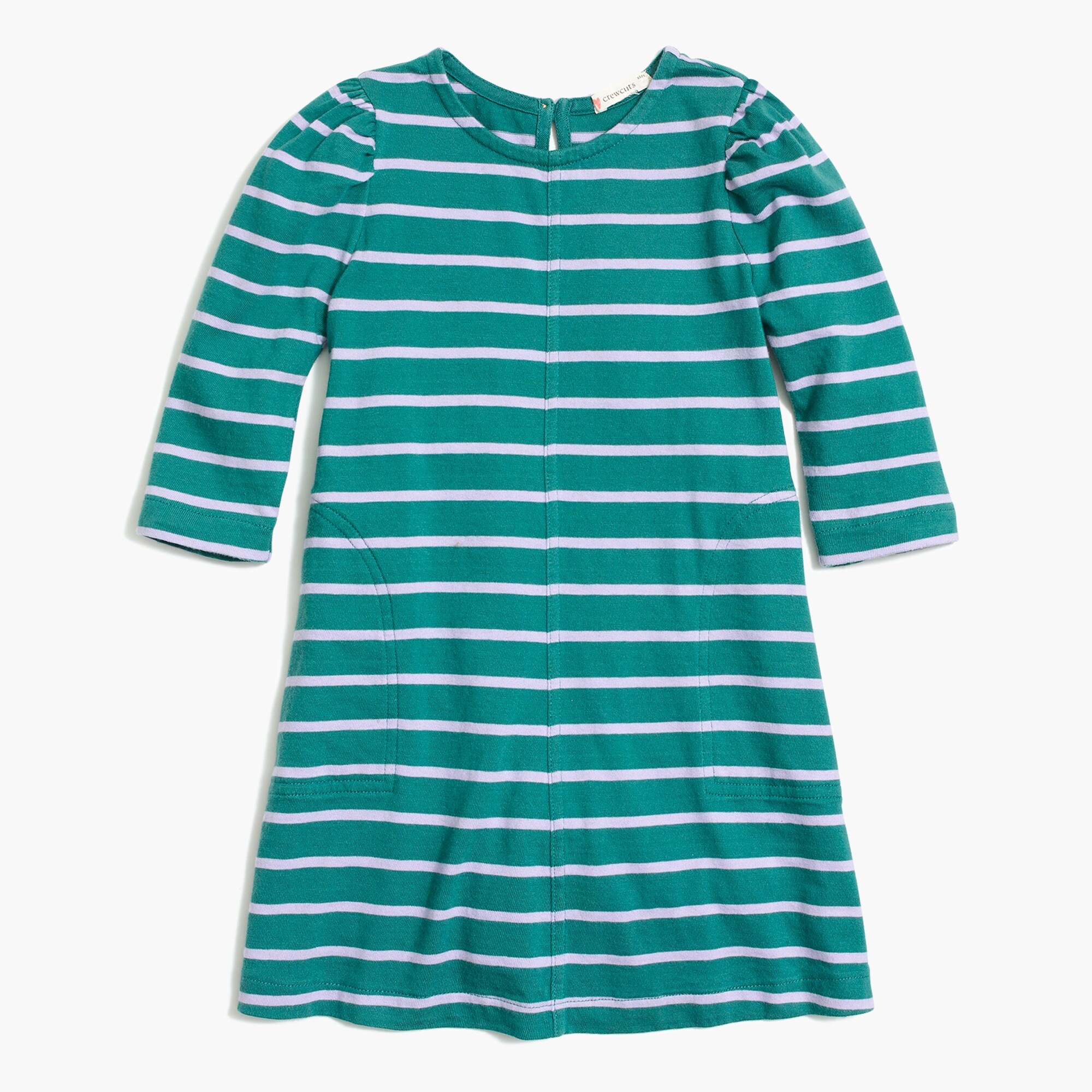 Girls' striped dress