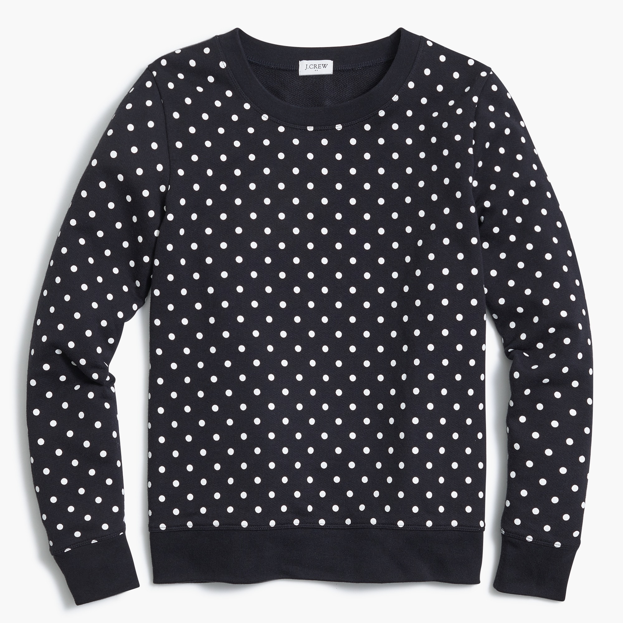 Printed raglan sweatshirt
