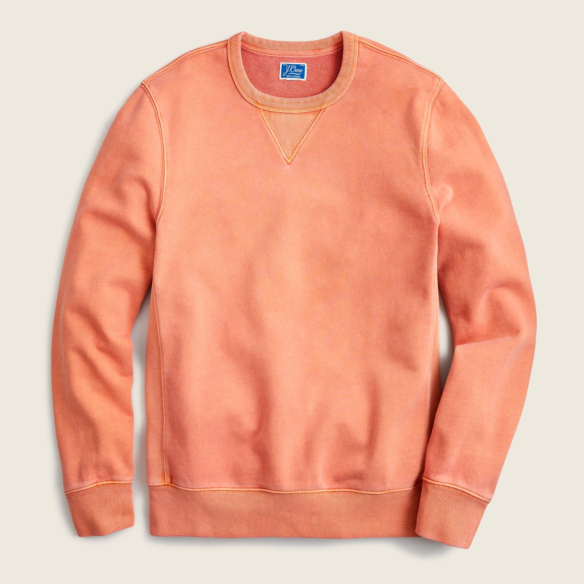 orange sweatpants and sweatshirts