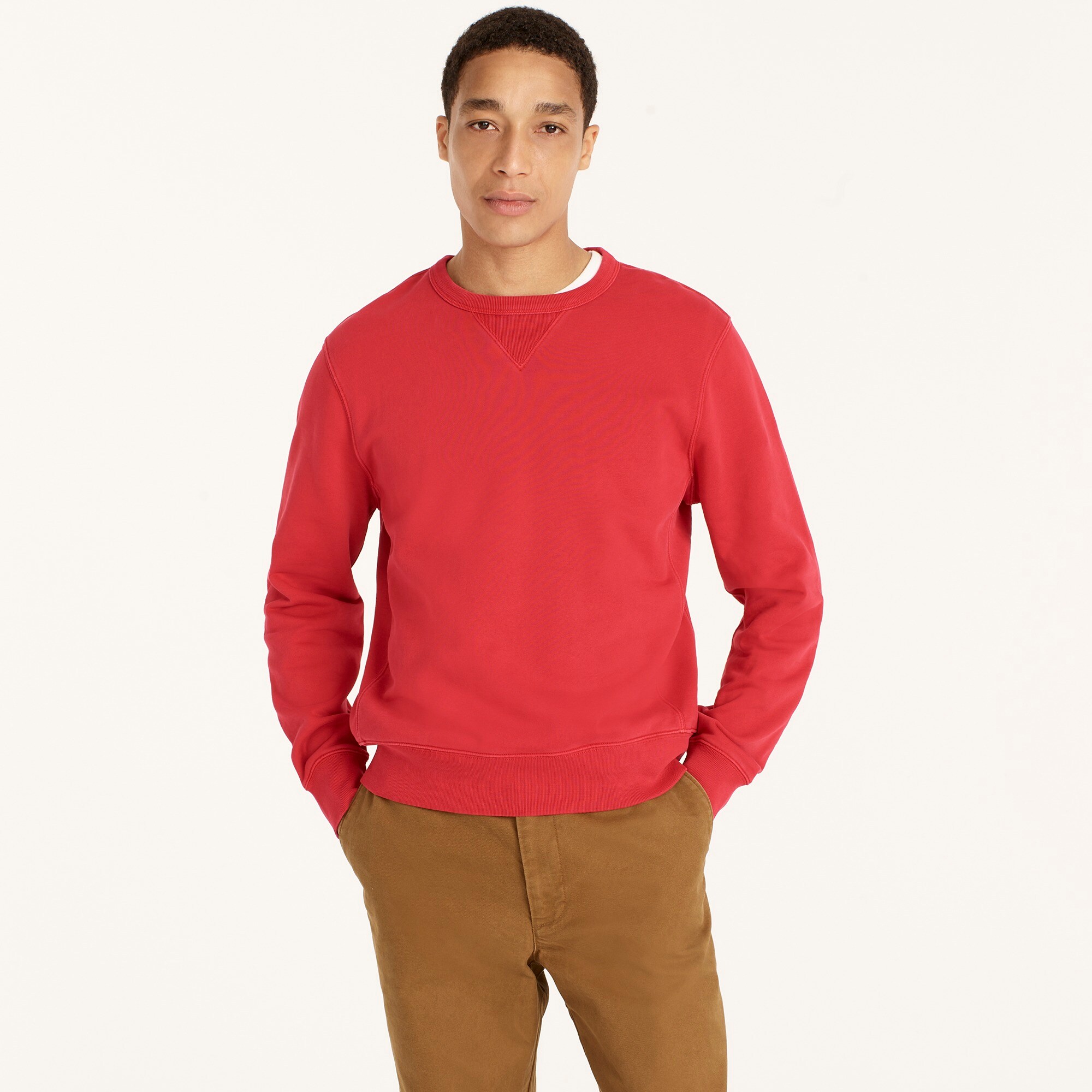 j crew garment dyed sweatshirt