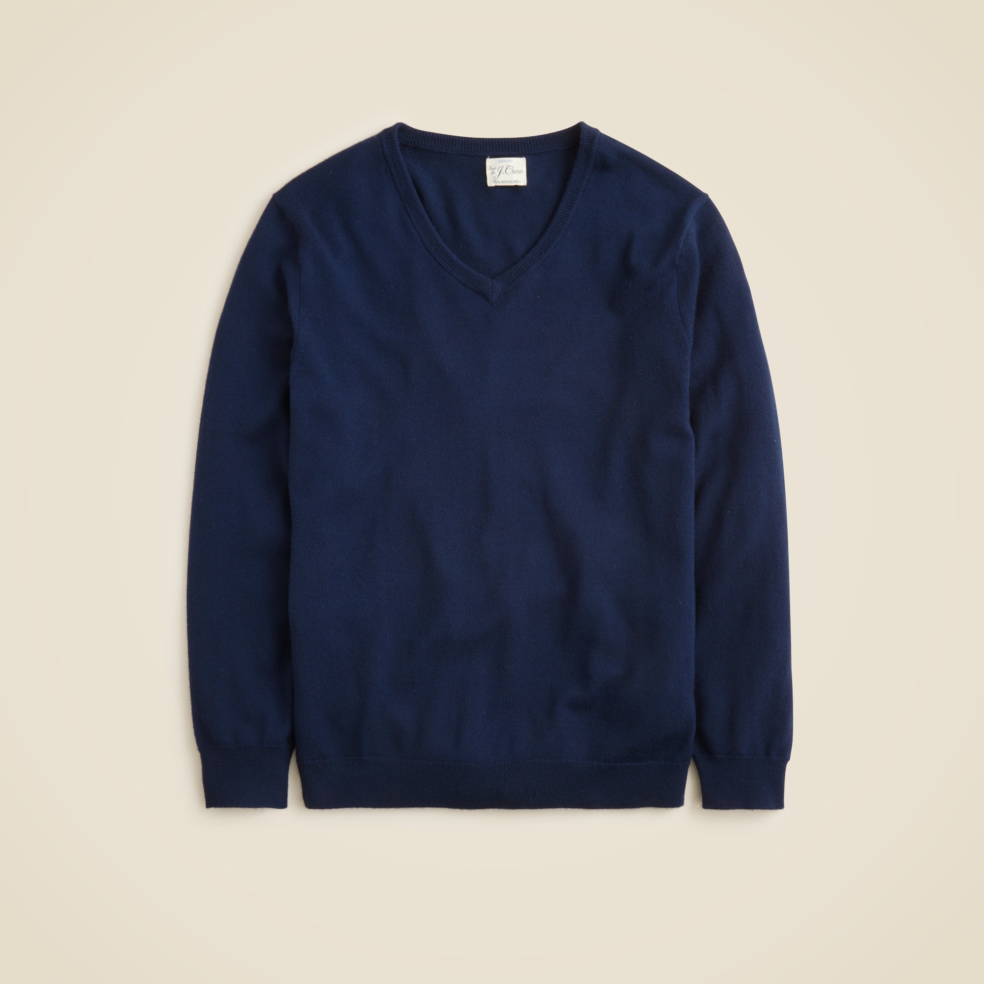 Merino wool V-neck sweater