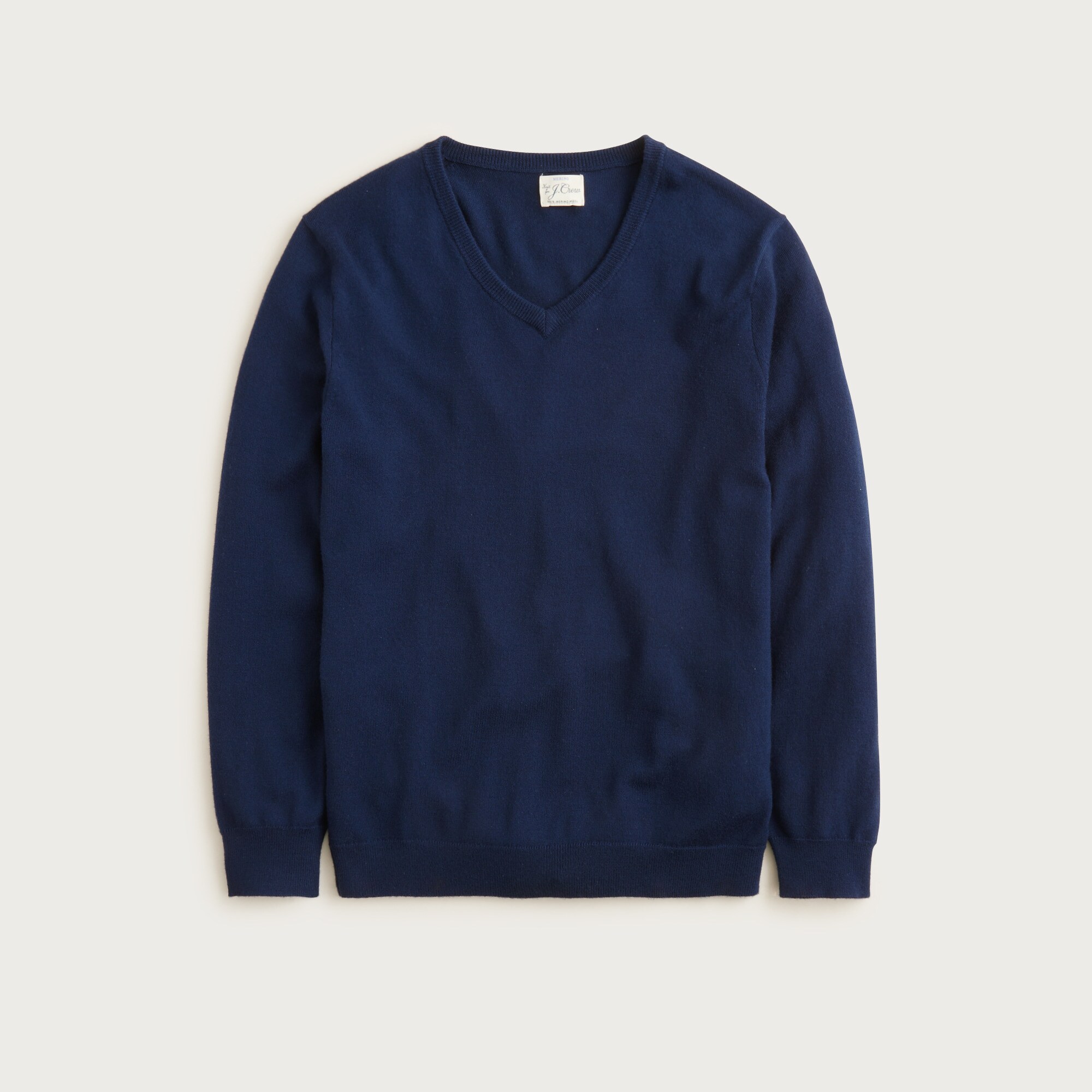 Merino wool V-neck sweater