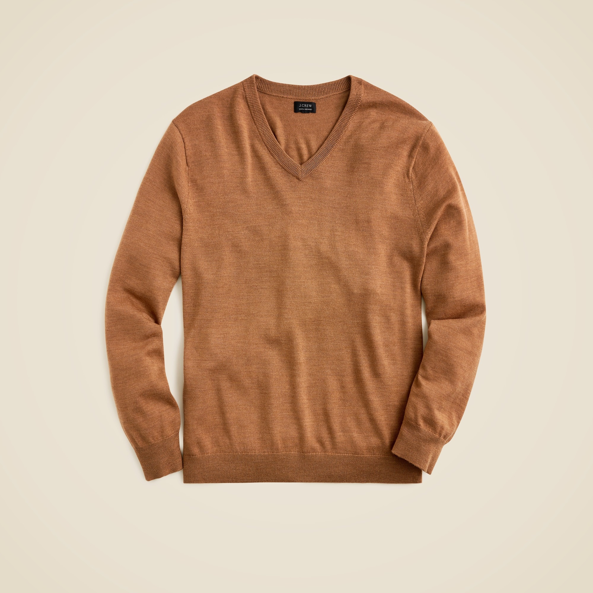 Merino Wool V neck Sweater For Men J.Crew