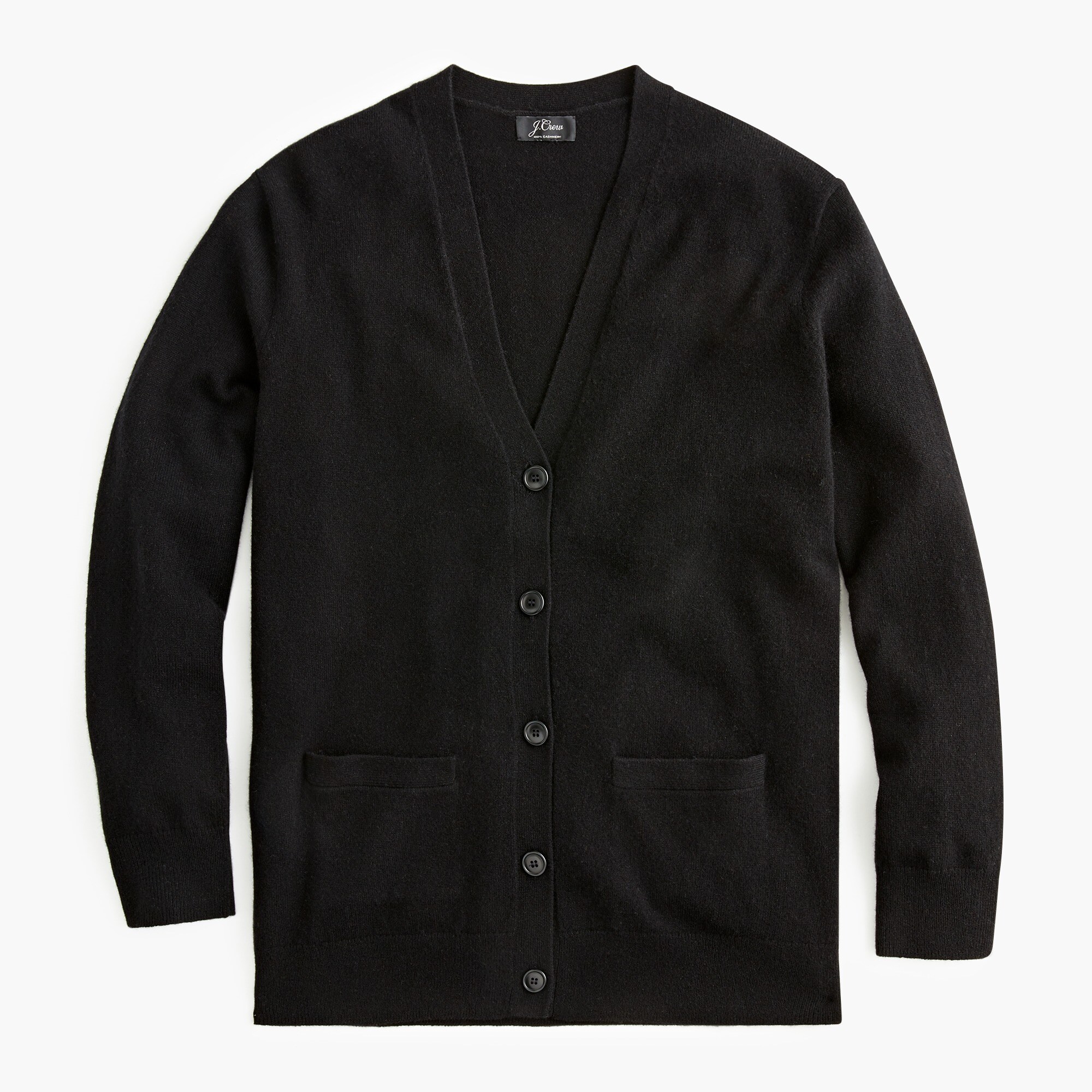 V-neck boyfriend cardigan in everyday cashmere