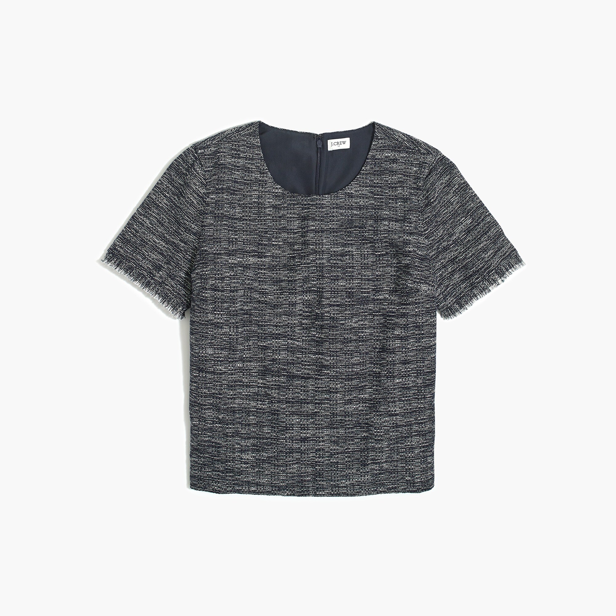 Factory Tweed Top For Women
