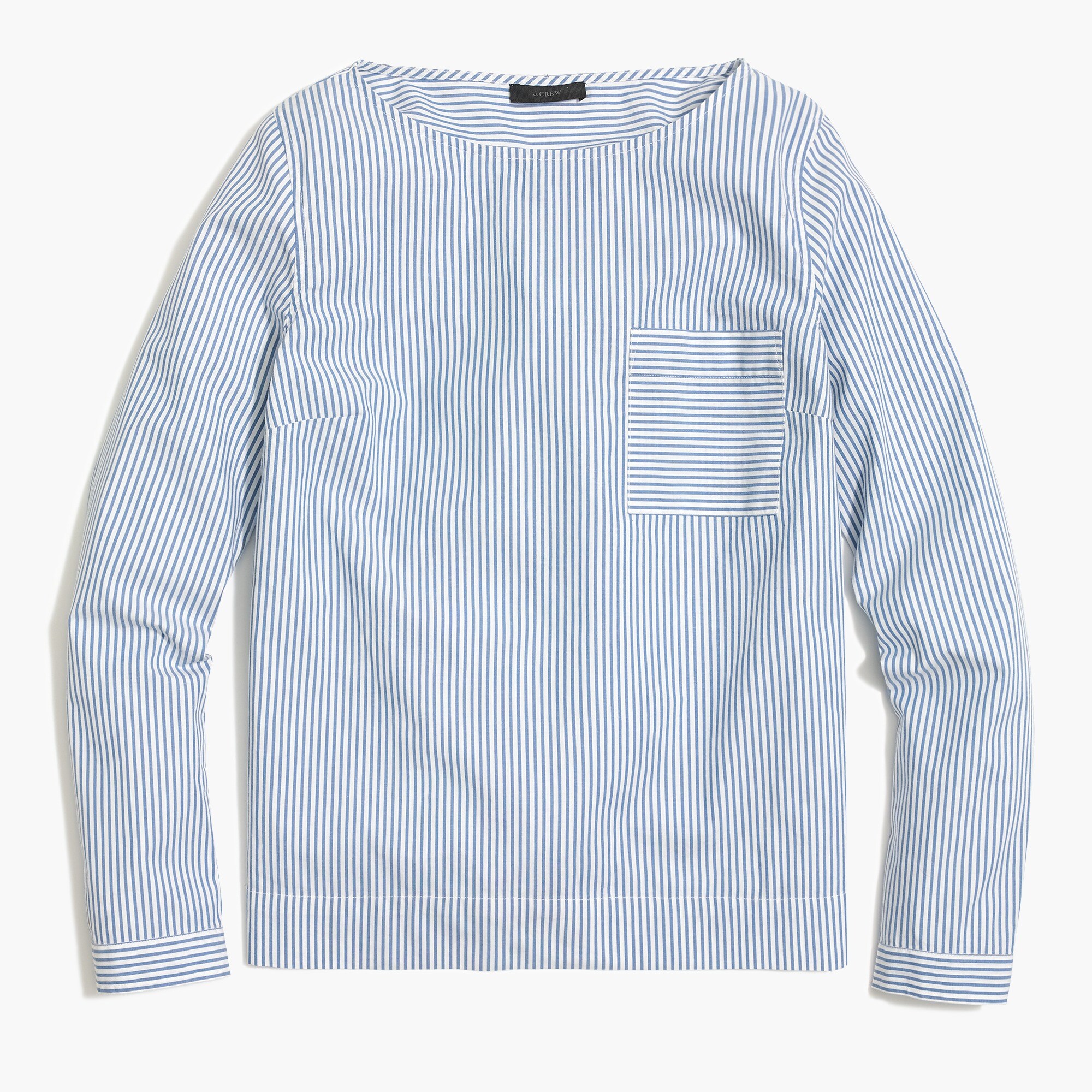 Popover shirt with pocket