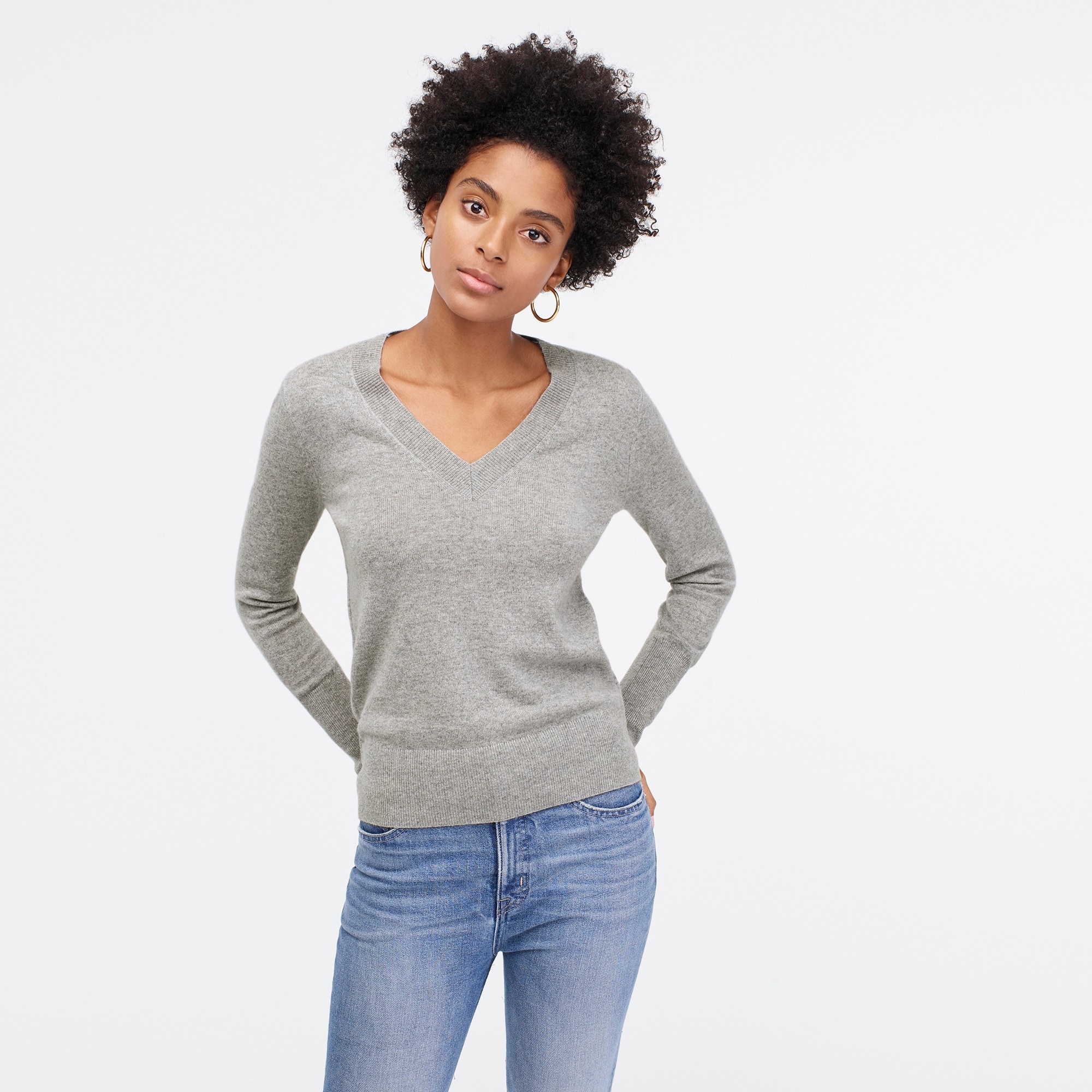 fitted sweater
