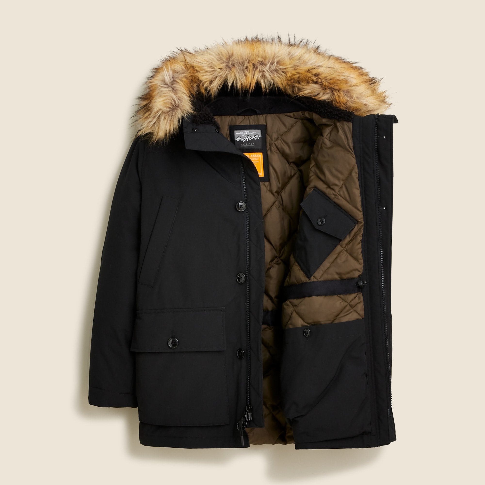 Nordic parka with  PrimaLoft®
