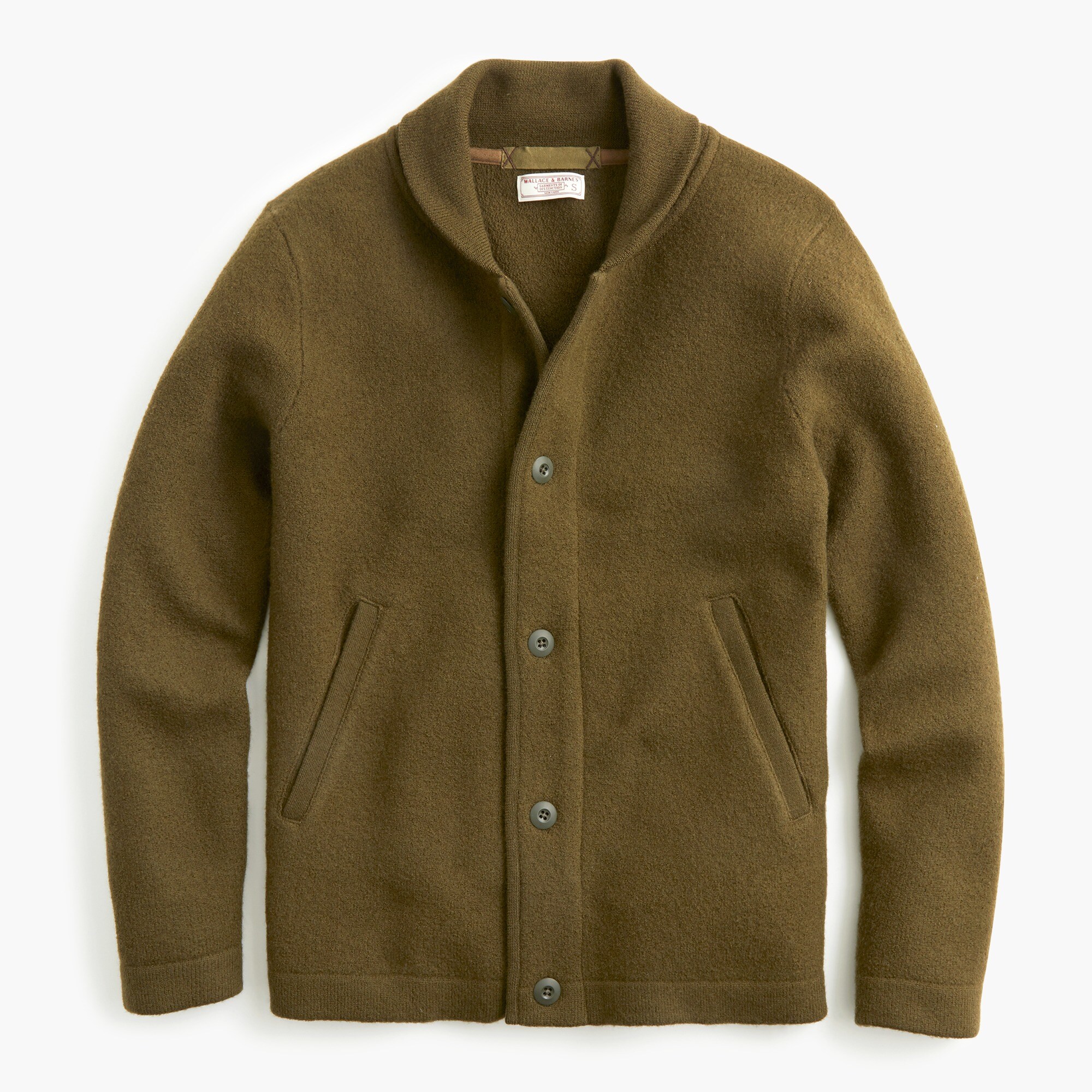 Wallace & Barnes boiled merino wool deck jacket