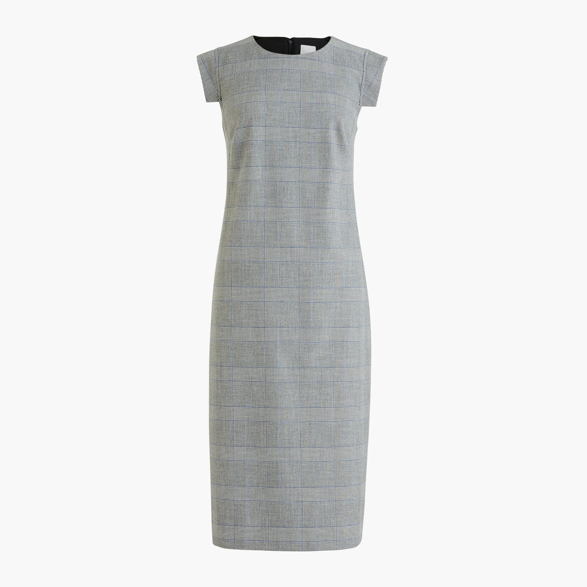 HATCH X J.Crew resume dress in glen plaid
